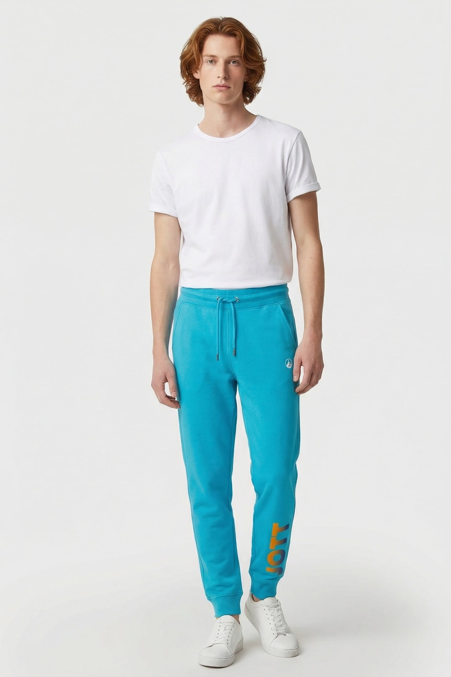 SANTIAGO LOGO PANTS SKY BLUE 1