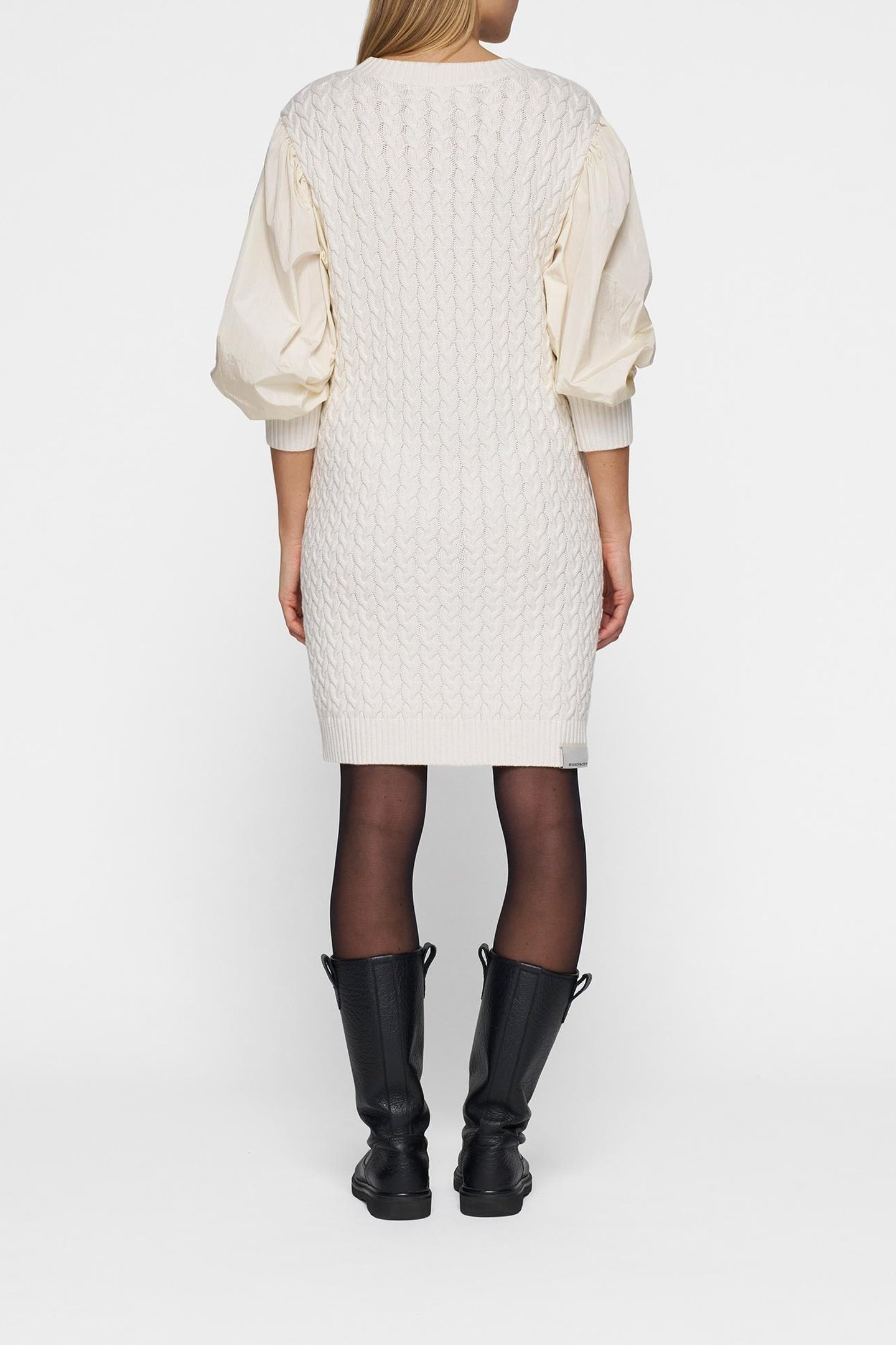 CABLE KNIT DRESS 1302 3