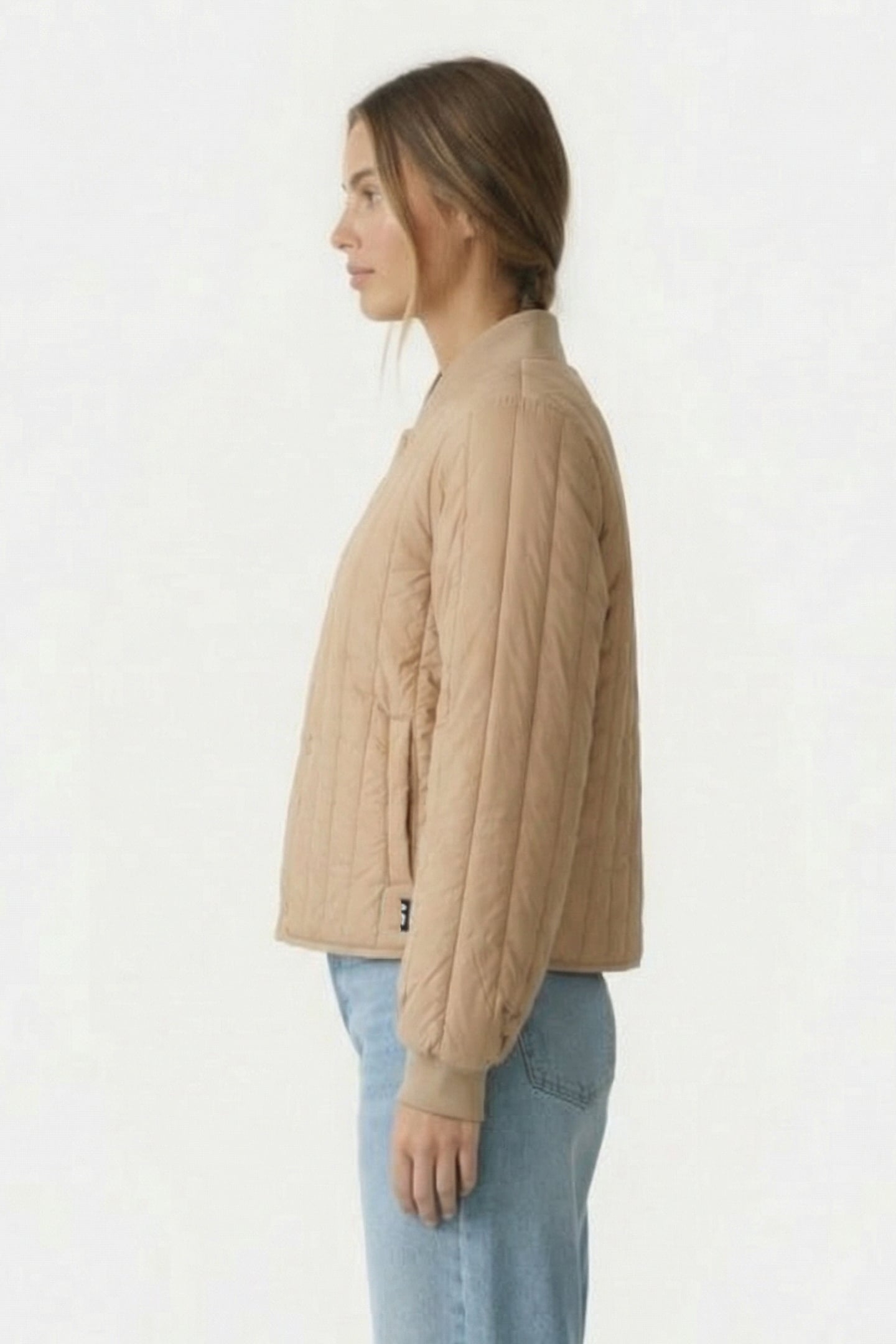 BANJA LINER BOMBER W JACKET T1 SAND UNISEX 4