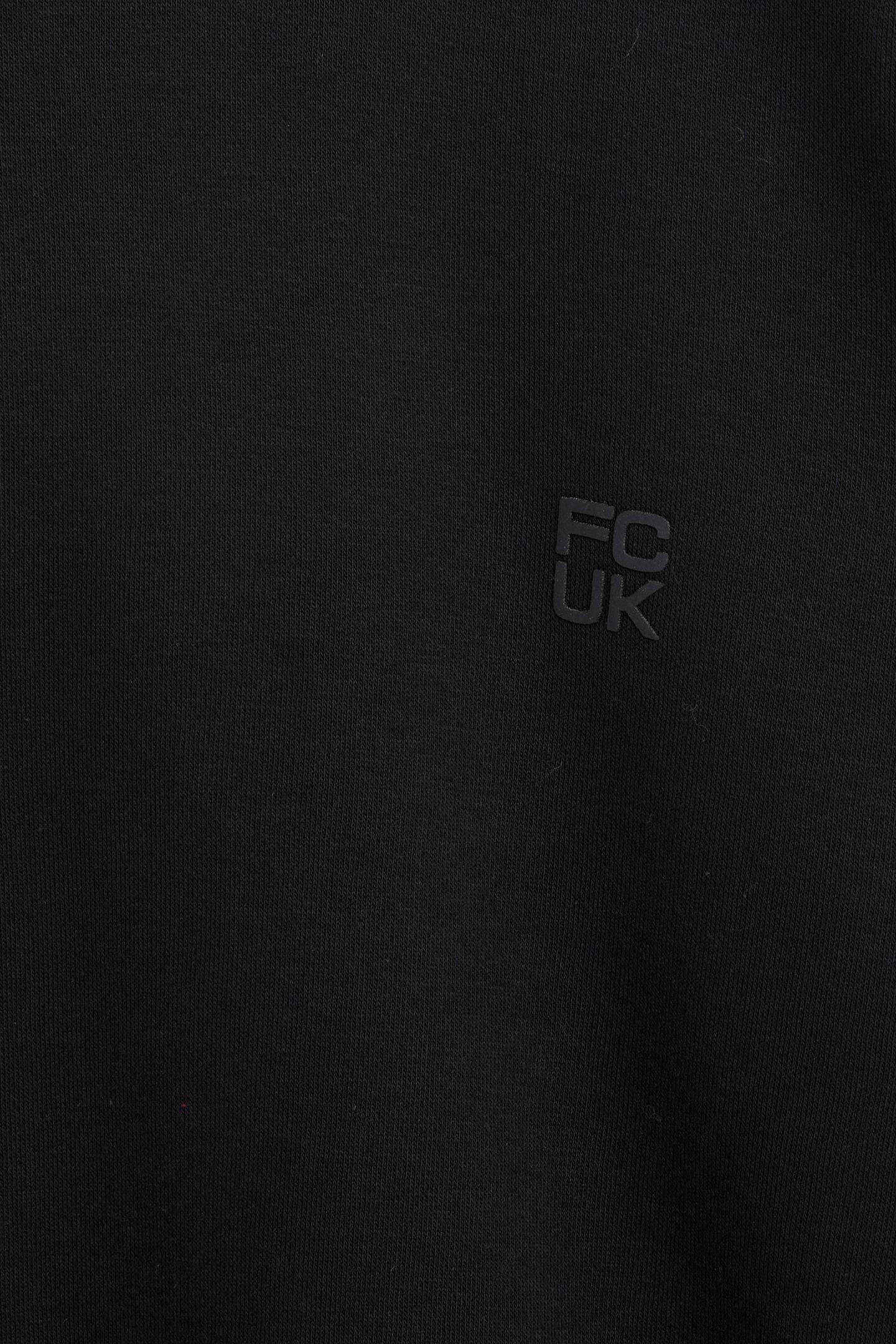 FCUK BLOCK SNAP O/HEAD BLACK/BLACK 3