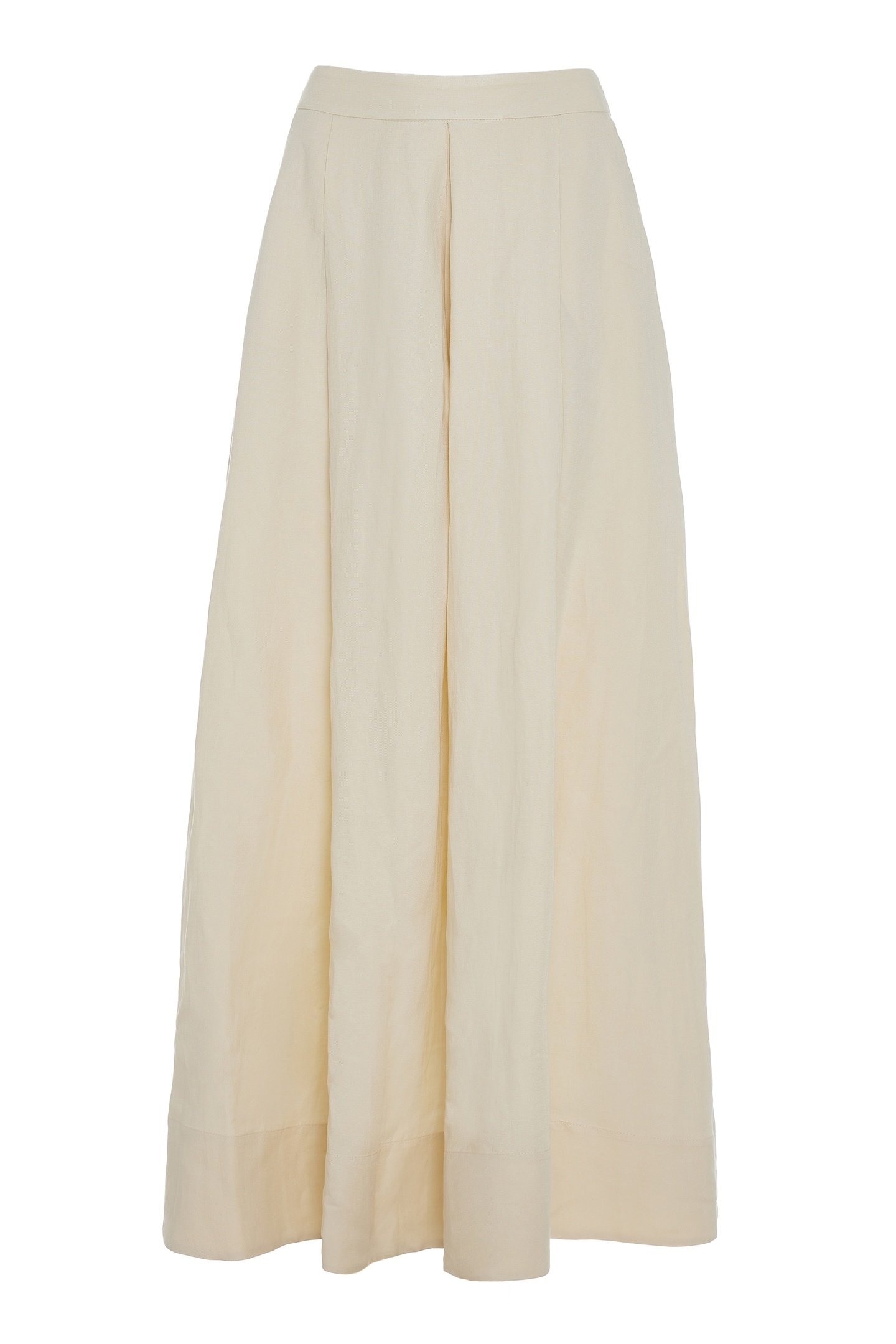 LOYALTY LONG SKIRT LINO ECRU 3