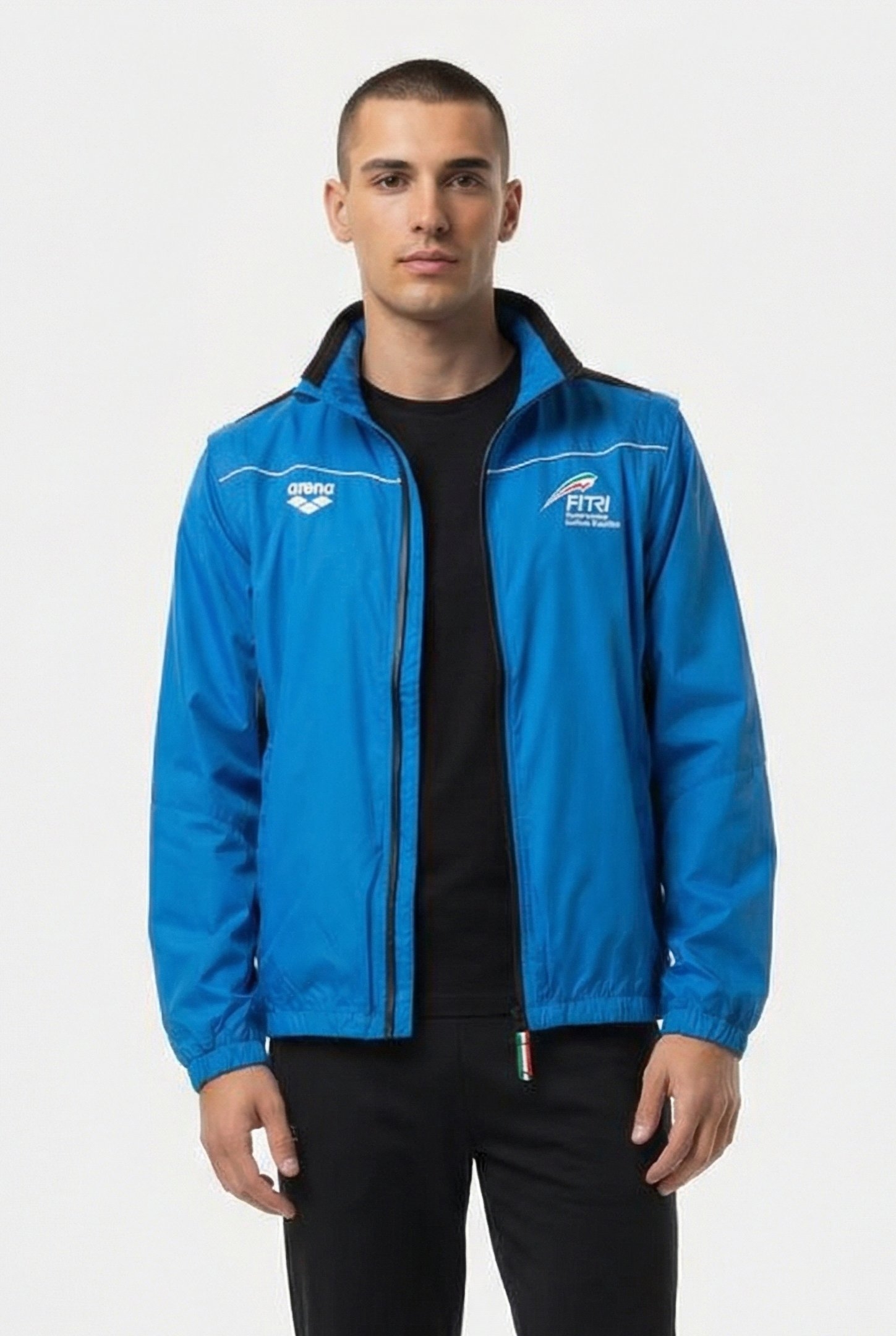 HOODED F/Z WINDBREAKER FITR PIX_BLUE,BLACK 1