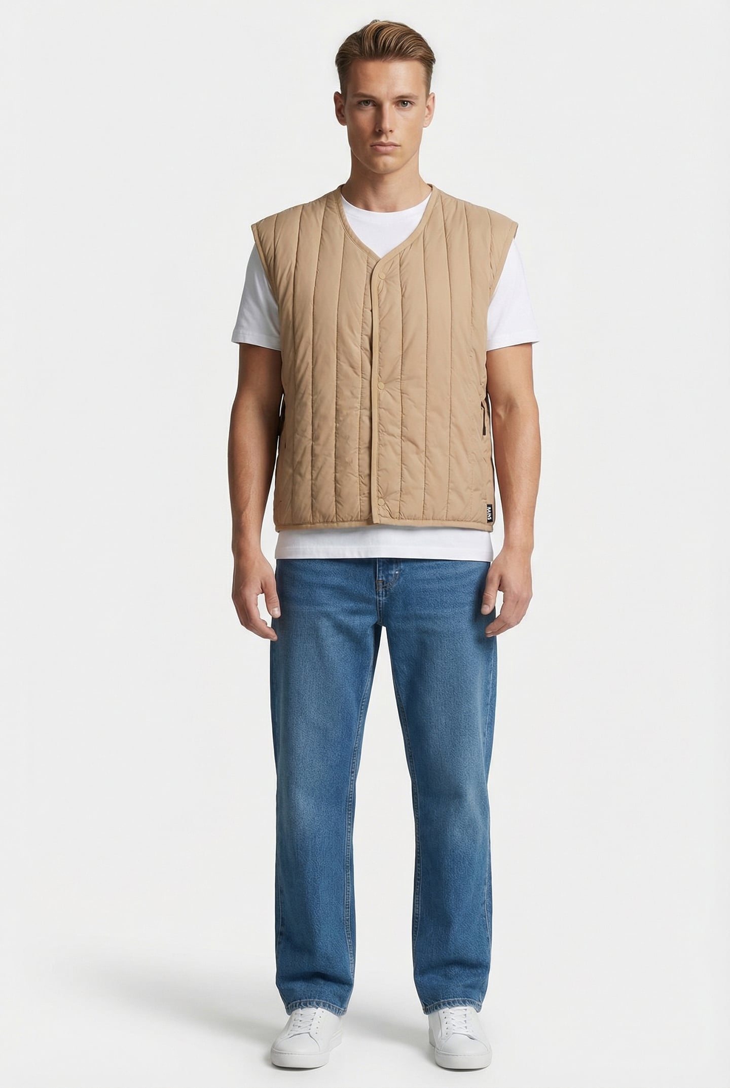 BANJA SHORT LINER W VEST T1 SAND UNISEX 4