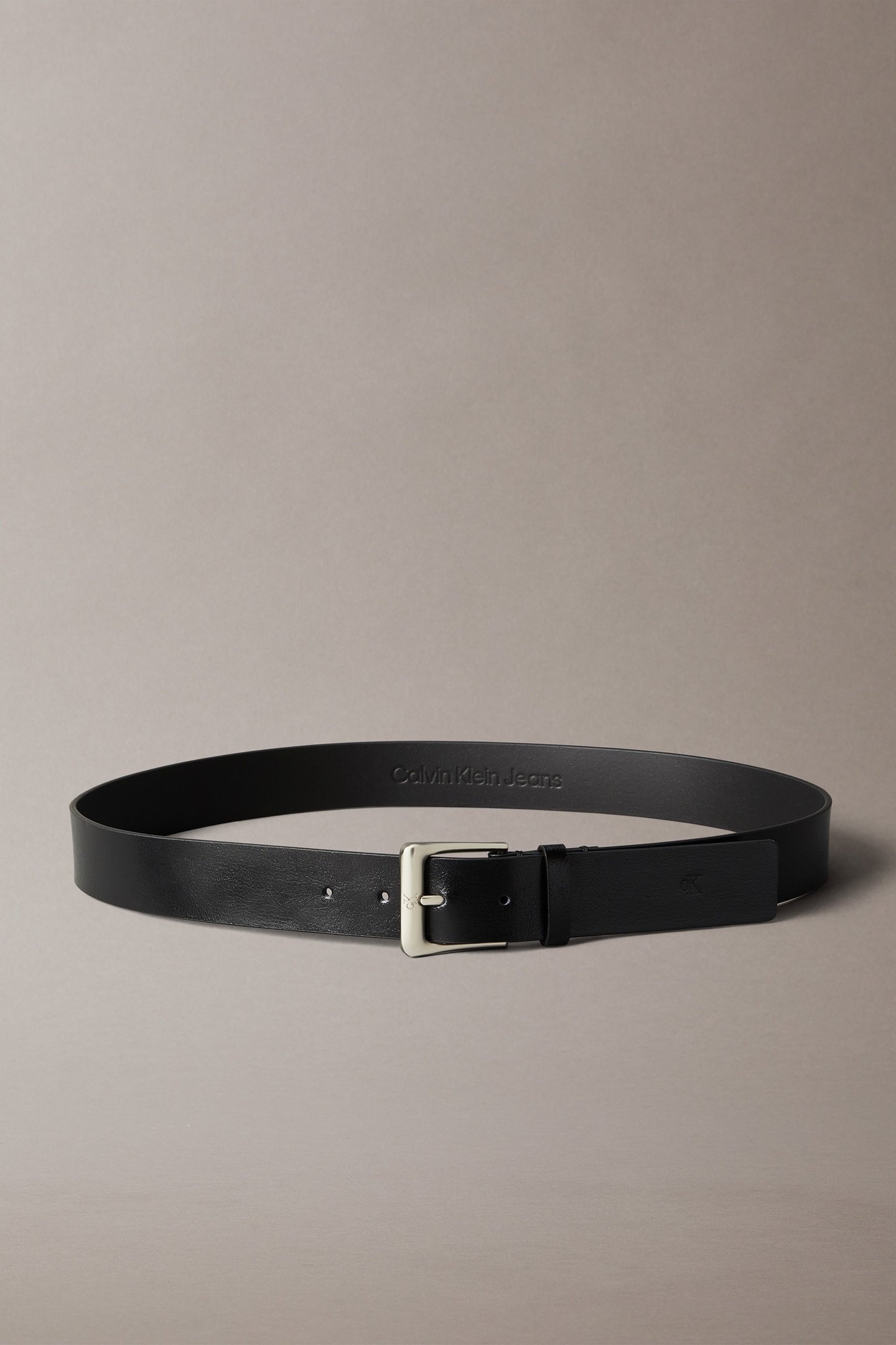 CLASSIC BUCKLE 35MM BELT BLACK/PEWTER 3