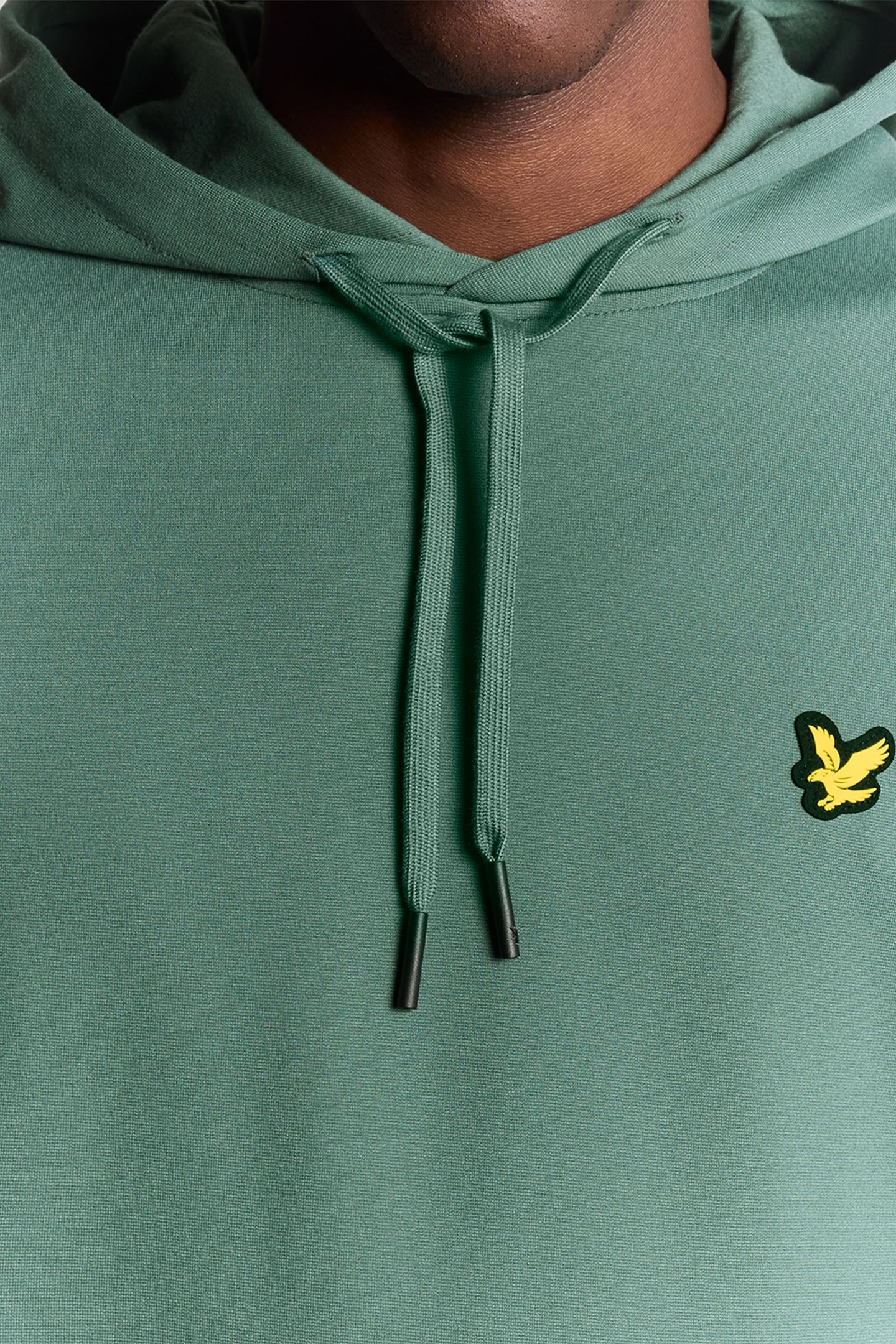 FLY FLEECE HOODIE SILVER PINE 6