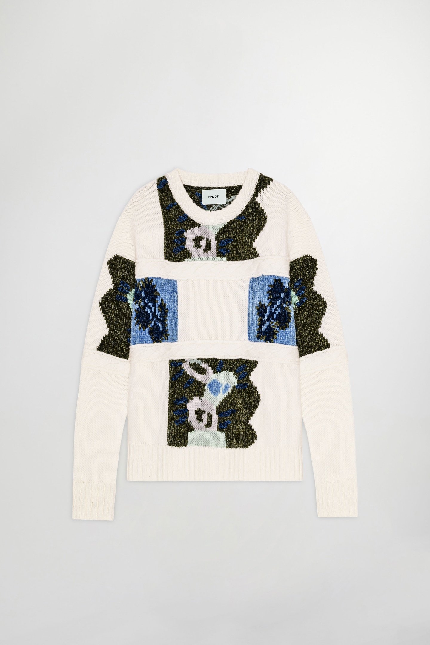 BRADY 6681 ECRU MULTI 4