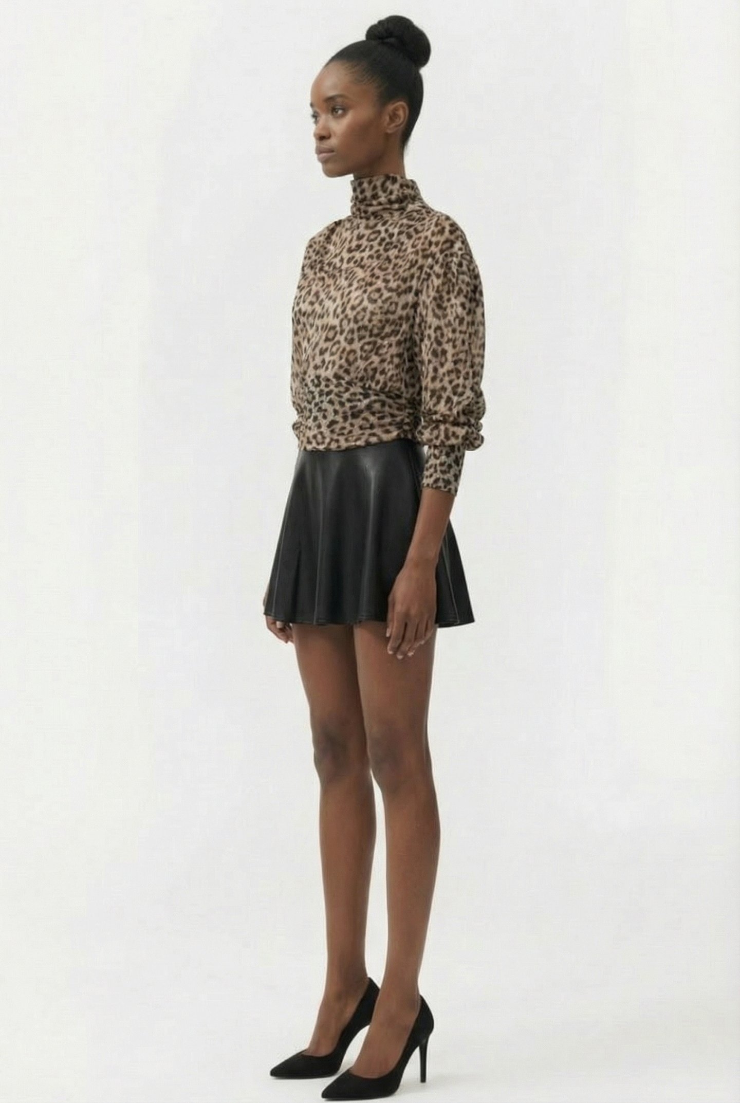 MEIKO TOP BLACK LEOPARD 3