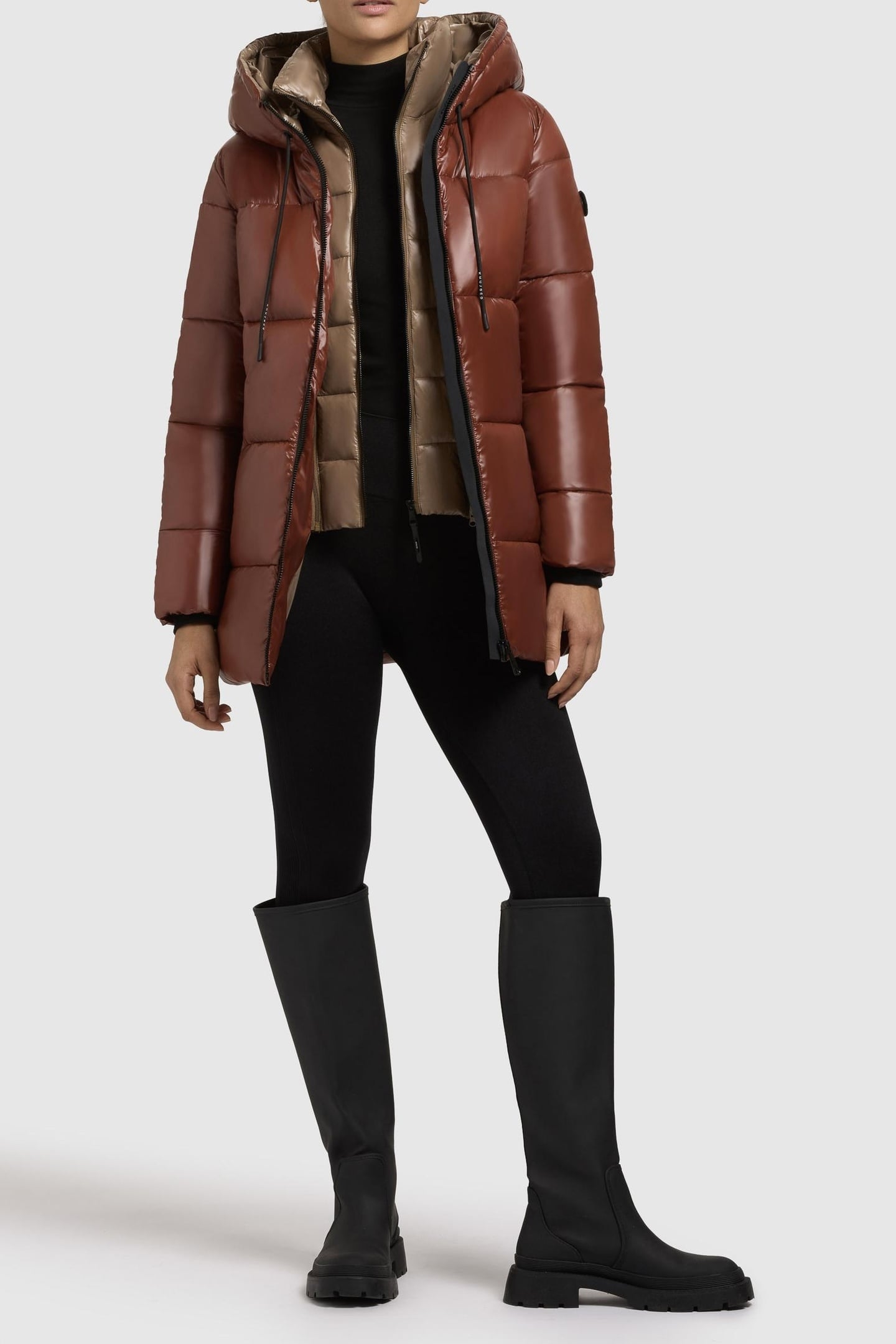 GRANA JACKET COCONUT BROWN 4