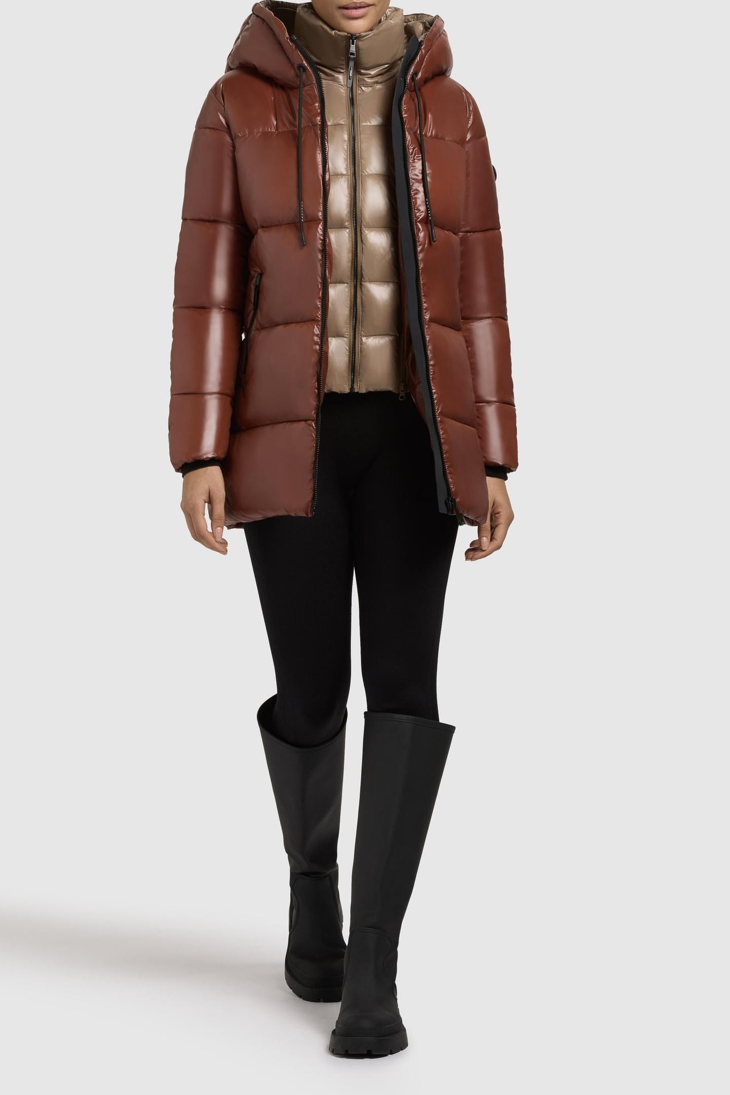 GRANA JACKET COCONUT BROWN 1