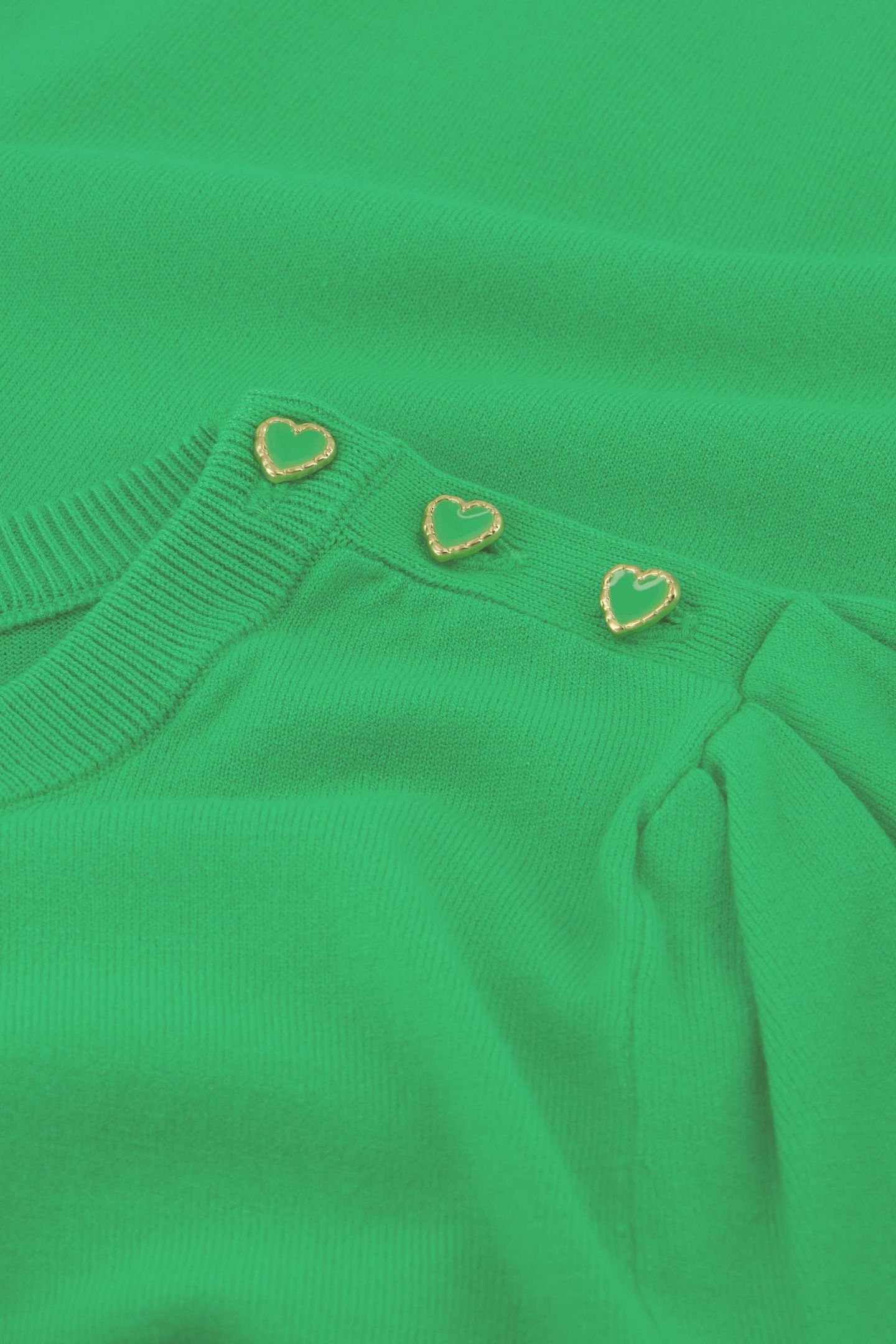 MOLLY SCRUNCH PULLOVER GREEN APPLE 2