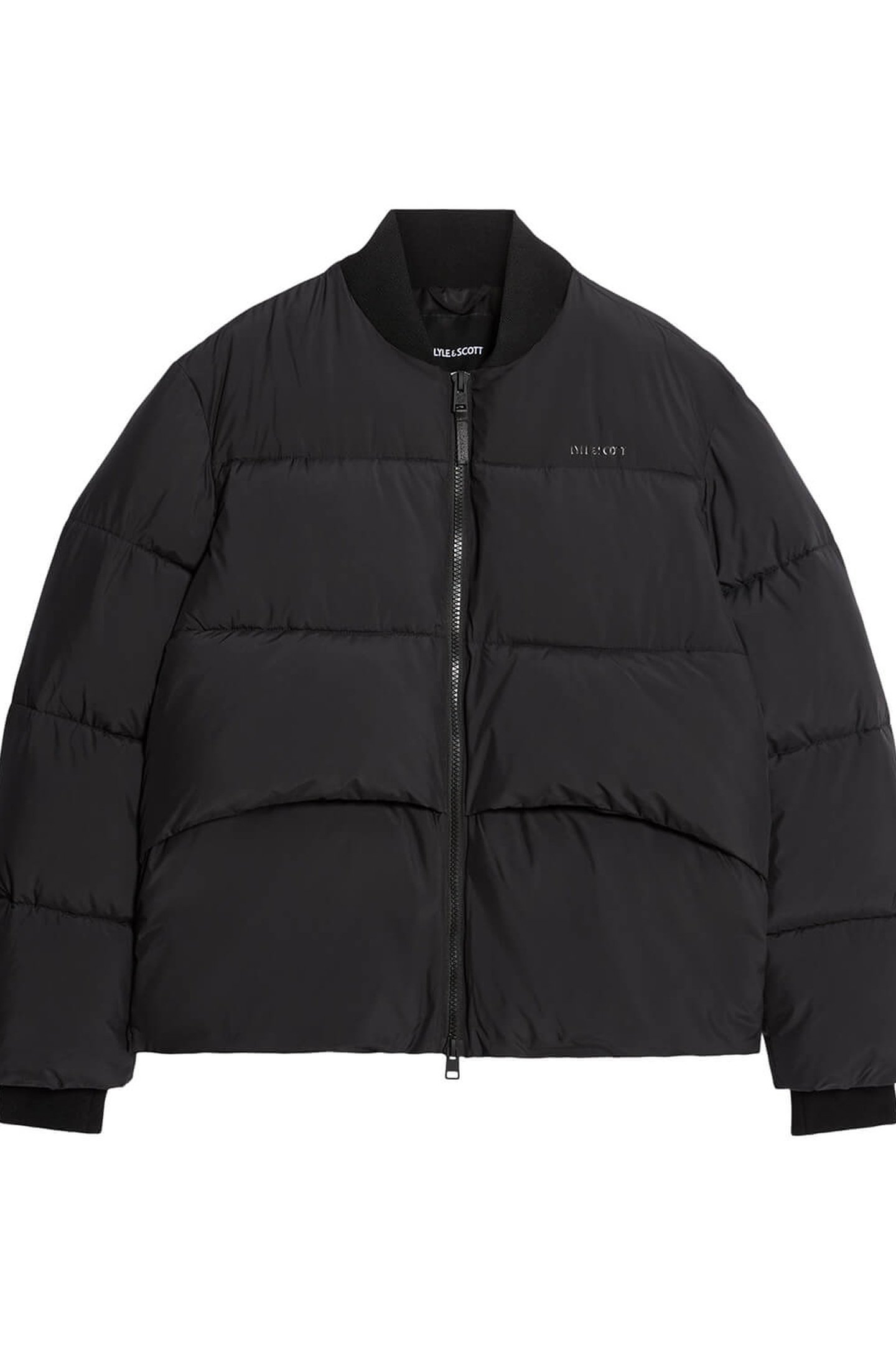 PUFFER BOMBER JACKET JET BLACK 4