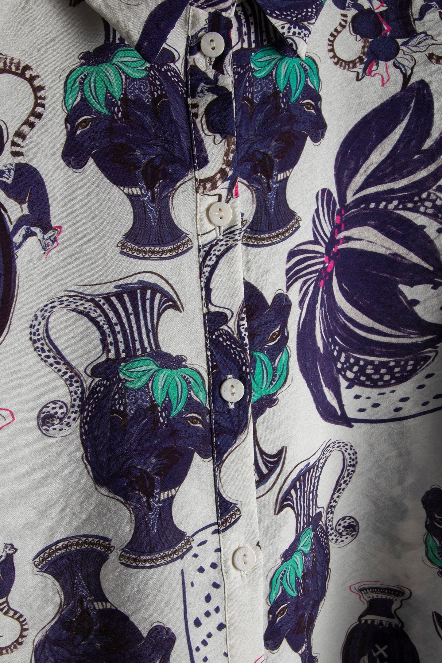 BLOUSE MILLY VASES CREAM 4