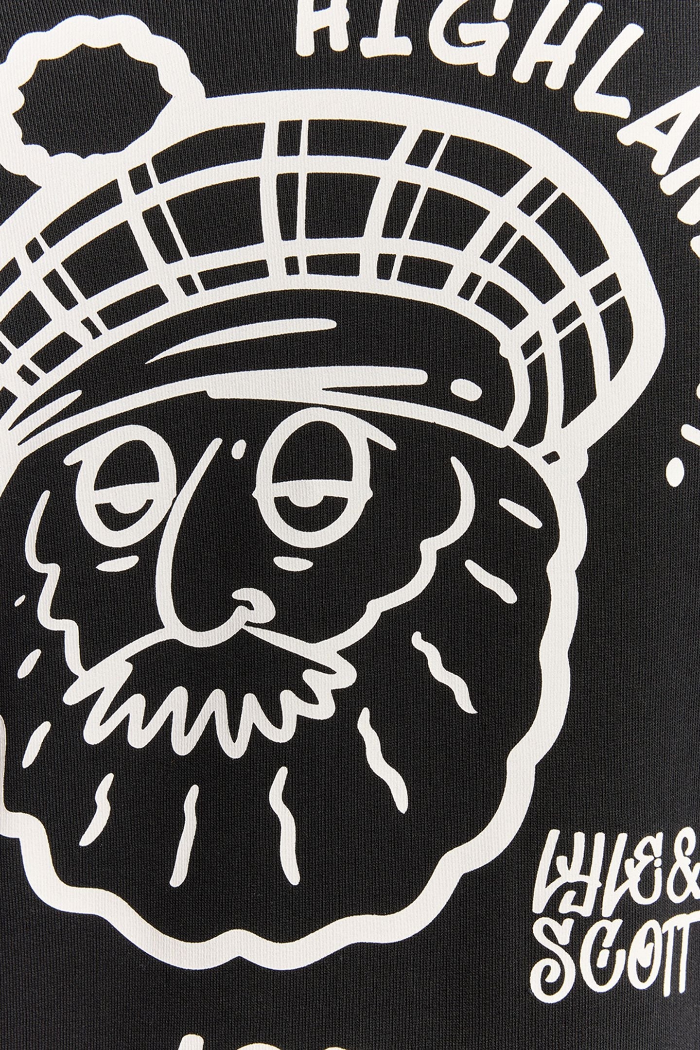 HIGHLANDER GRAPHIC SWEATSHIRT JET BLACK 5