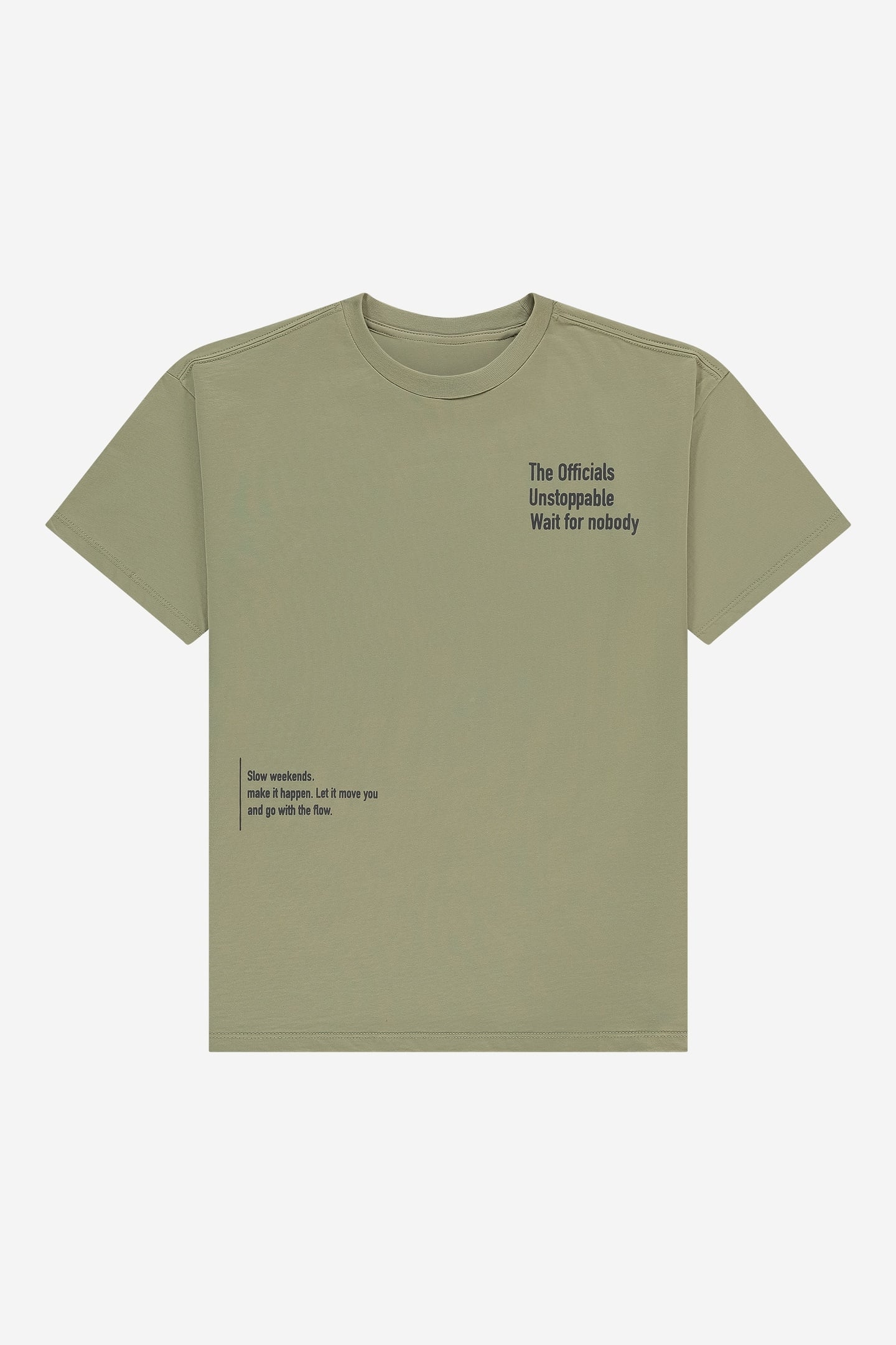 UNSTOP OVERSIZED T-SHIRT ARTICHOKE 2