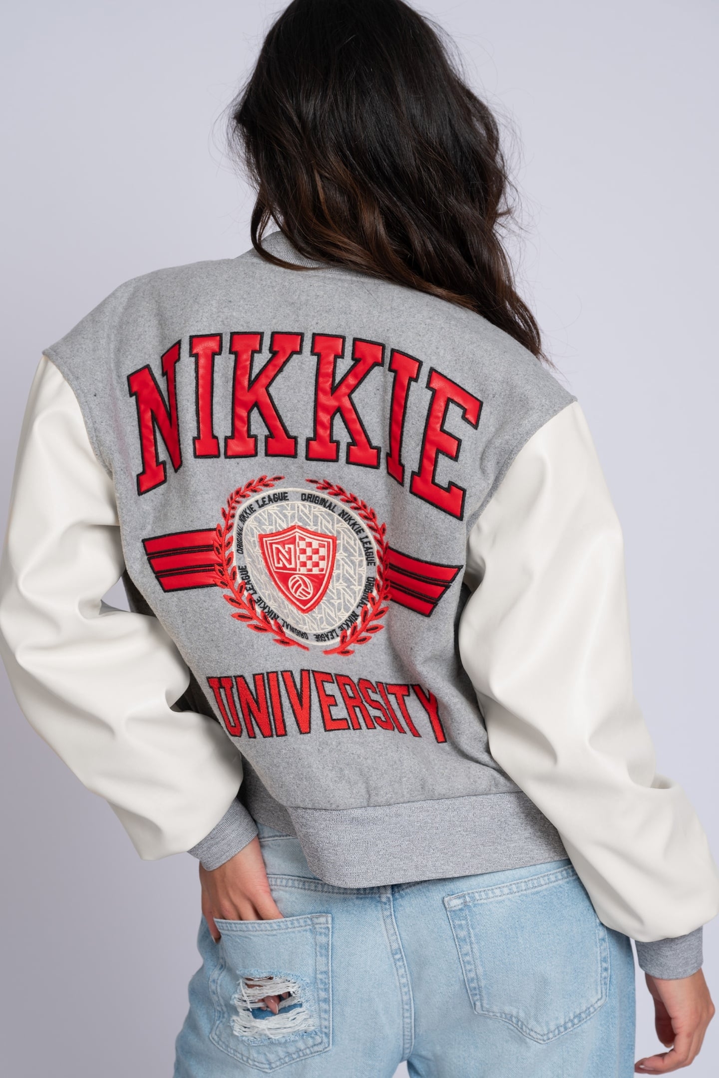 ISSIA JACKET GREY MELANGE 2