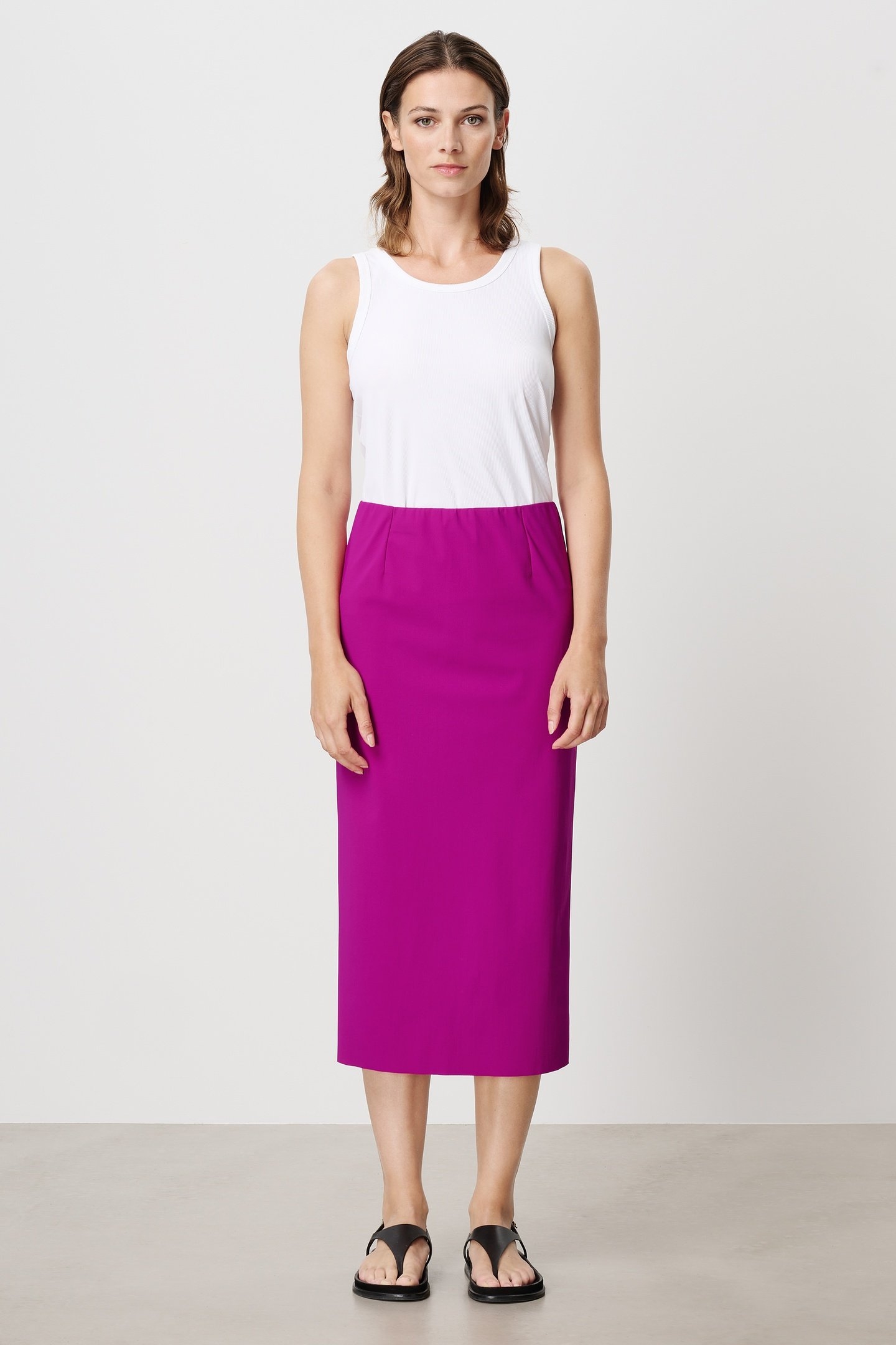 NEW PERFECT PENCIL SKIRT WILD BERRY 4
