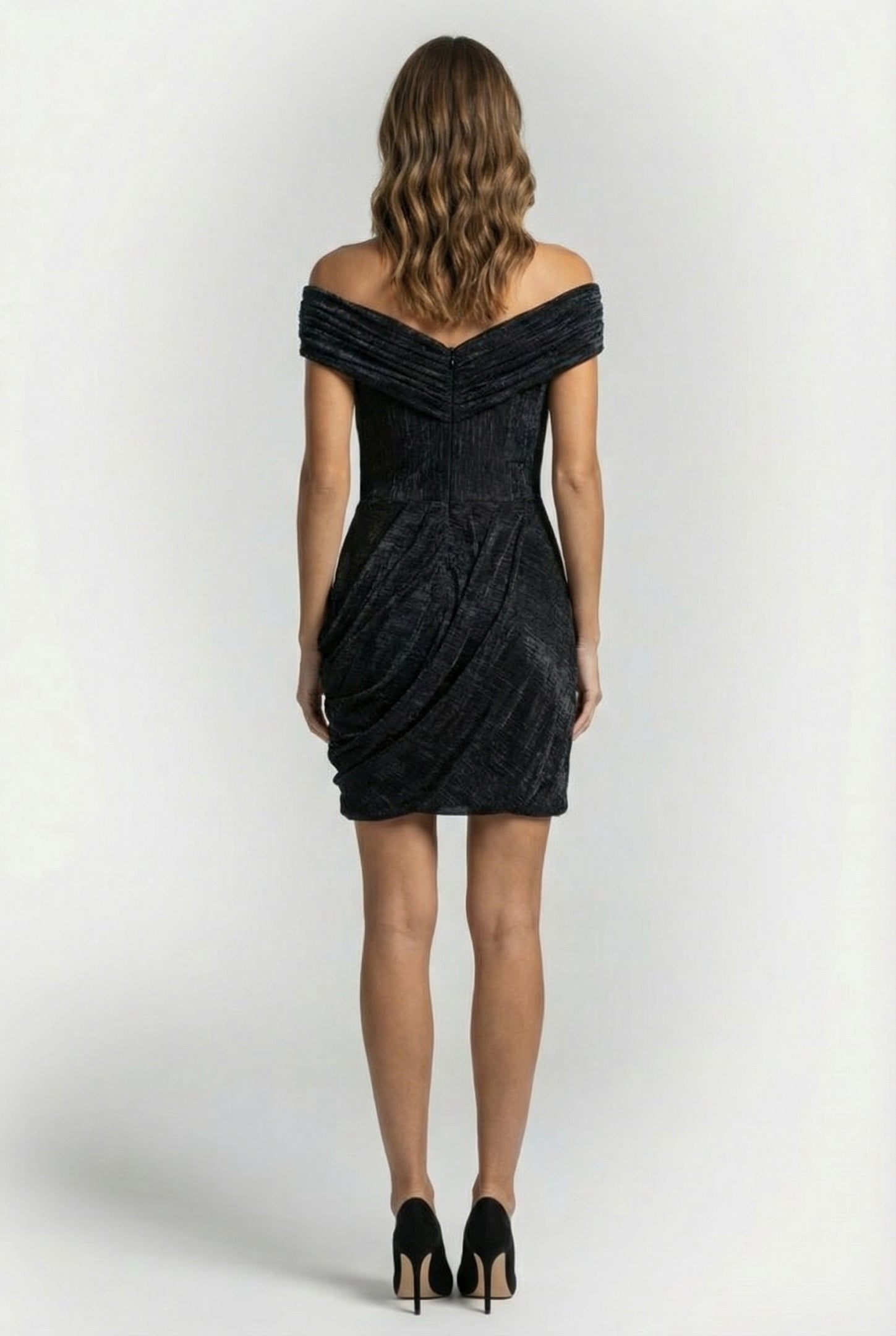 DILIE DRESS BLACK LUREX 2