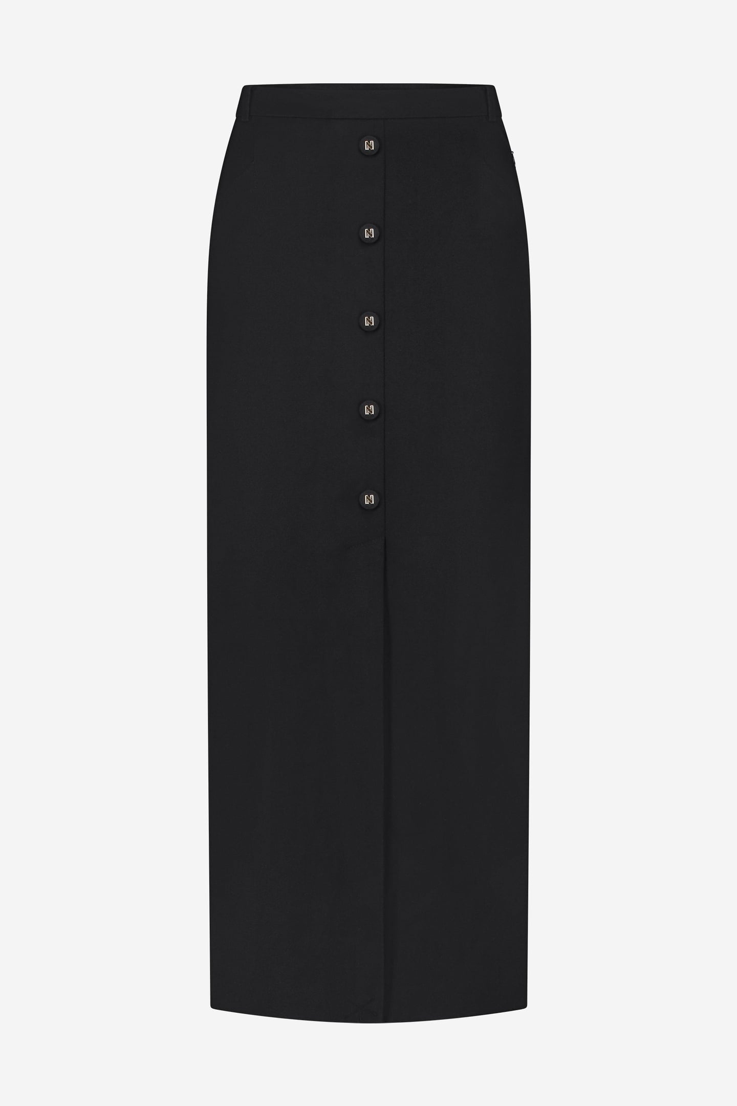 IZUMY MAXI SKIRT BLACK 2