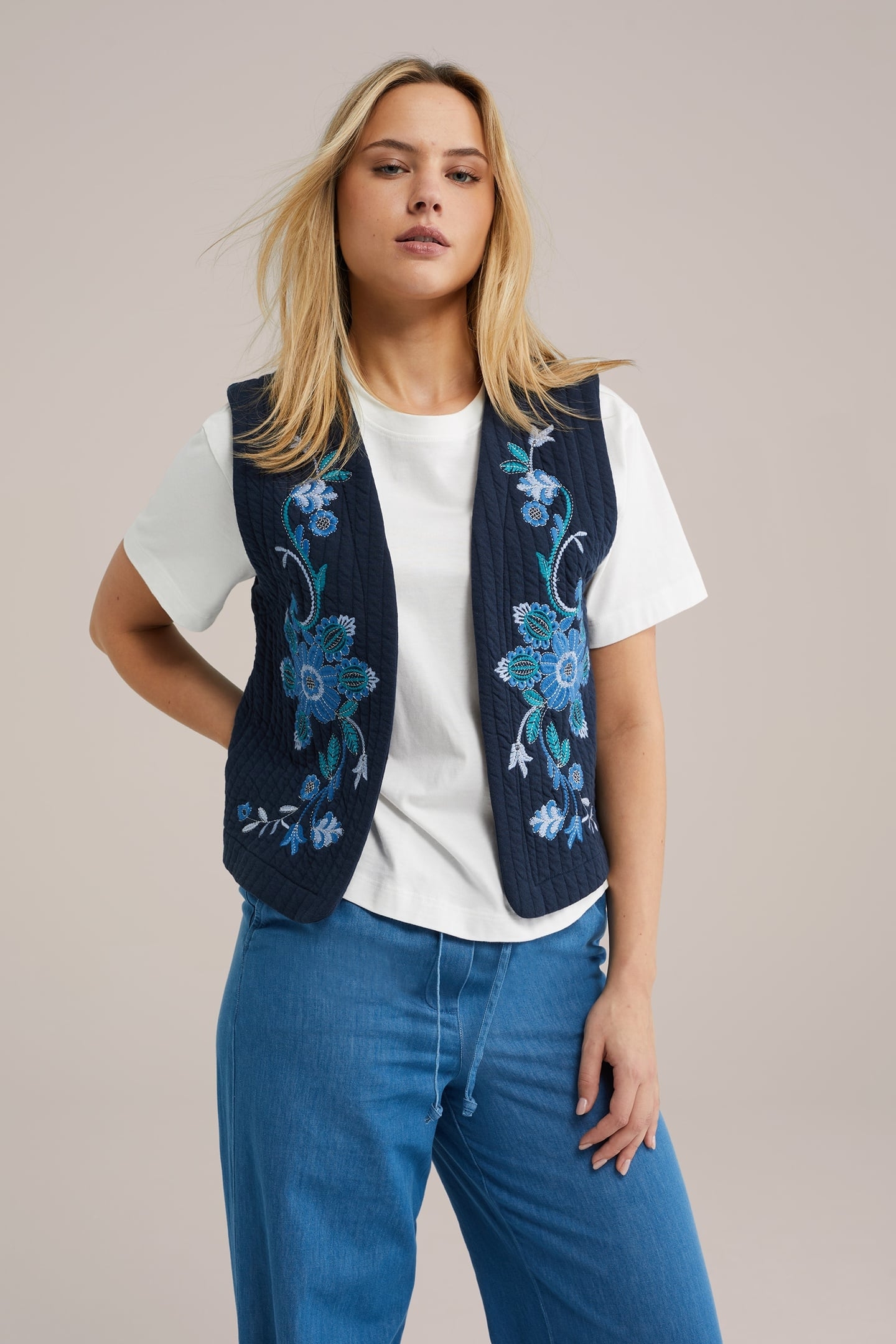 GILET DARK BLUE 1