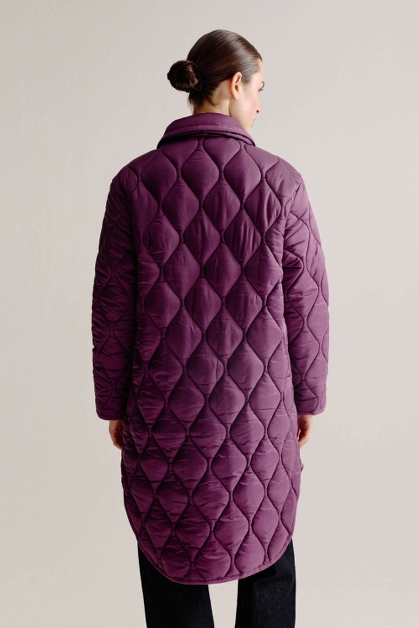 LAWRENCE COAT BORDEAUX 3