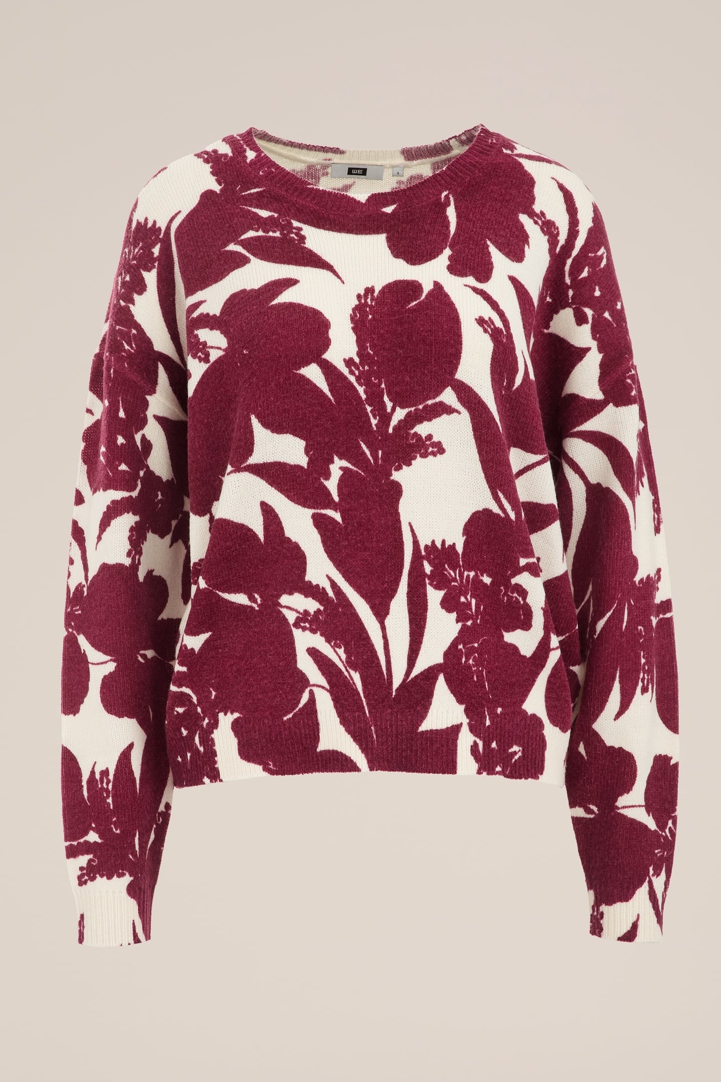 KNITTED PULLOVER VINTAGE RED 4