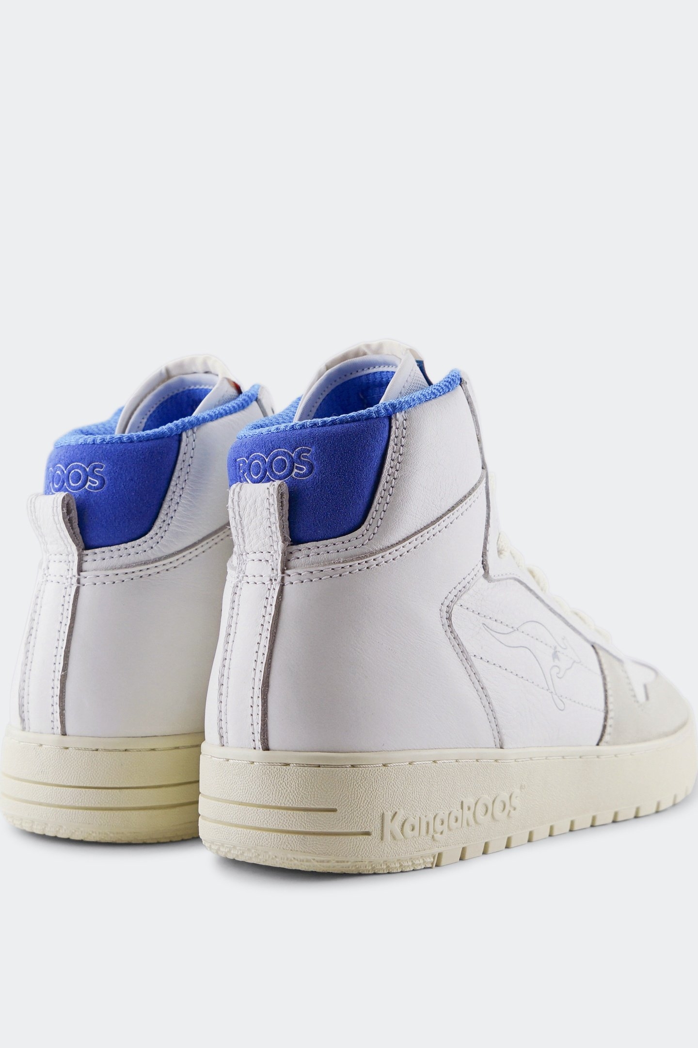 UNISEX GAME HI LACE UP WHITE/FRENCH BLUE 2