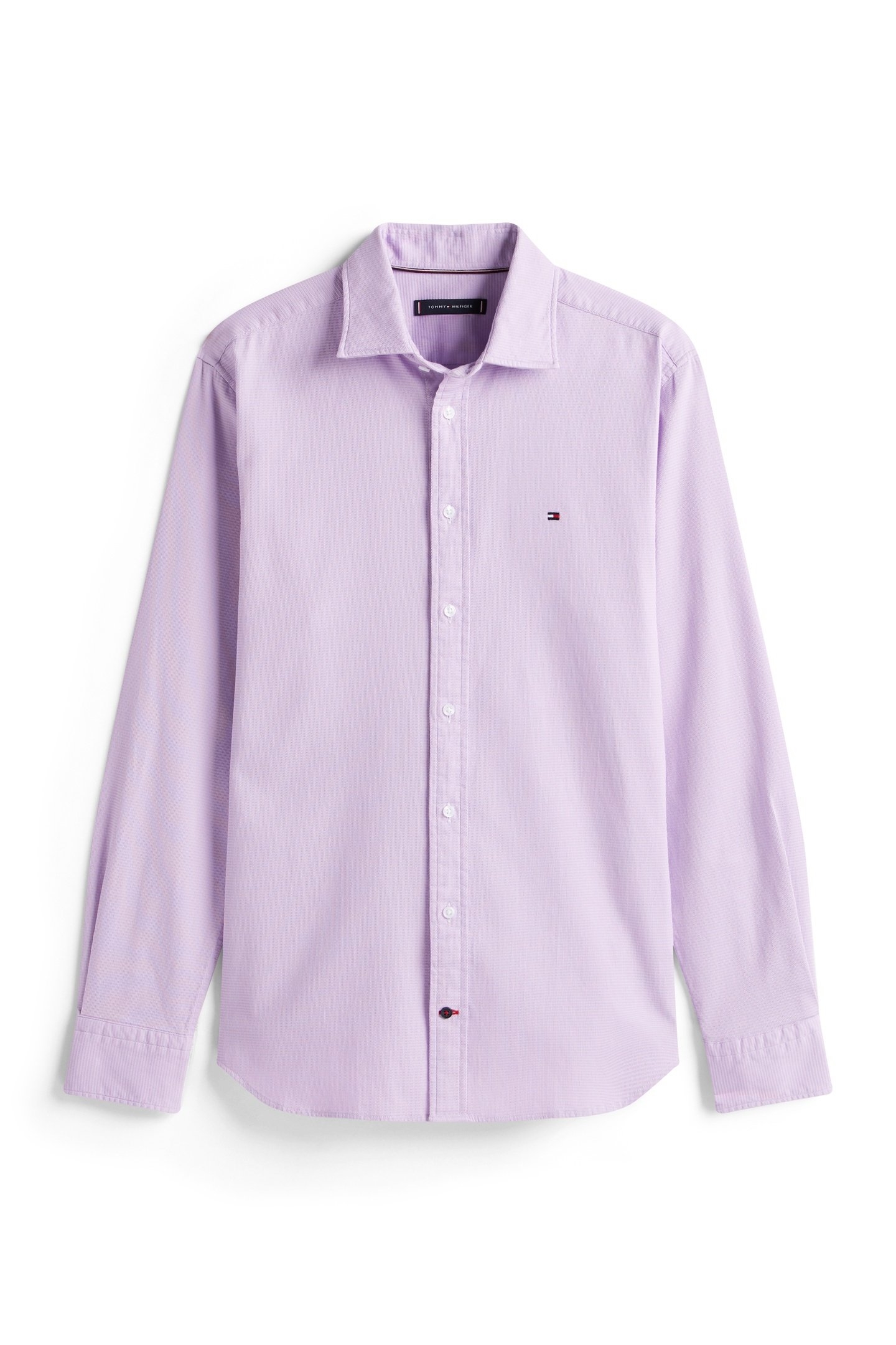 DOBBY REGULAR FIT SHIRT FRENCH LAVENDER 4