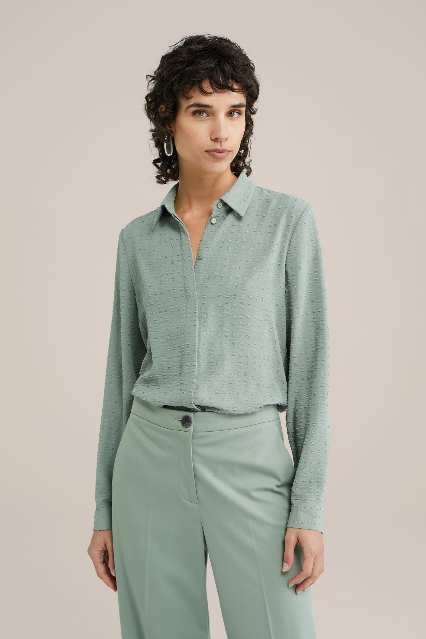 BLOUSE LIGHT GREEN 1