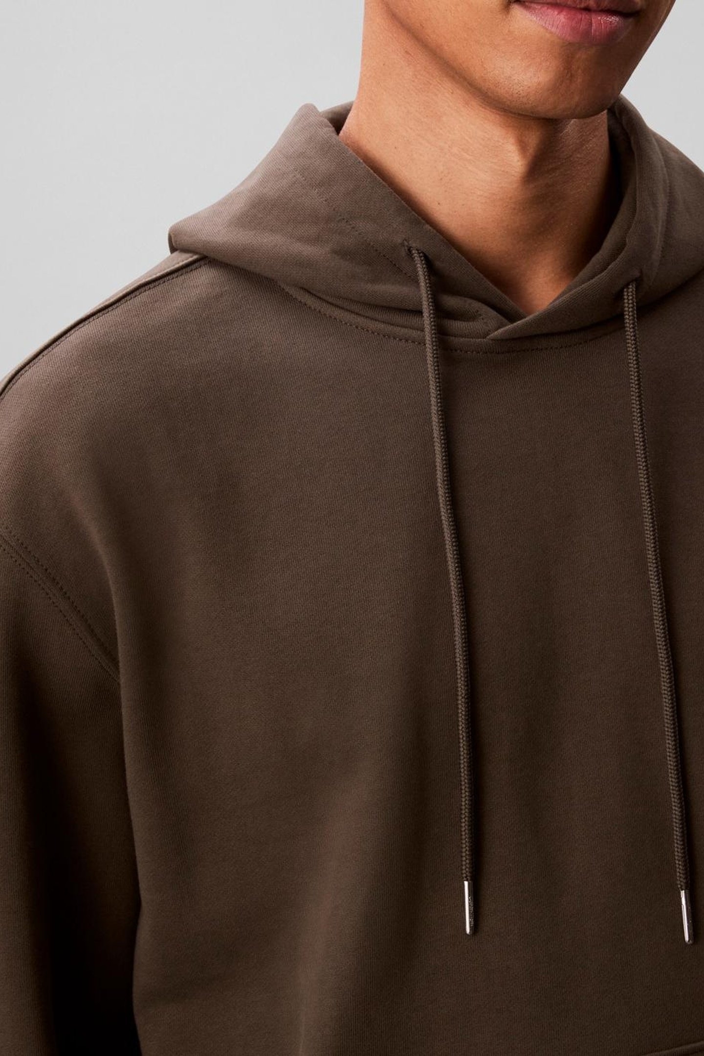 LS EU 350TERRY MONOGRAM HOODIE BELUGA 5