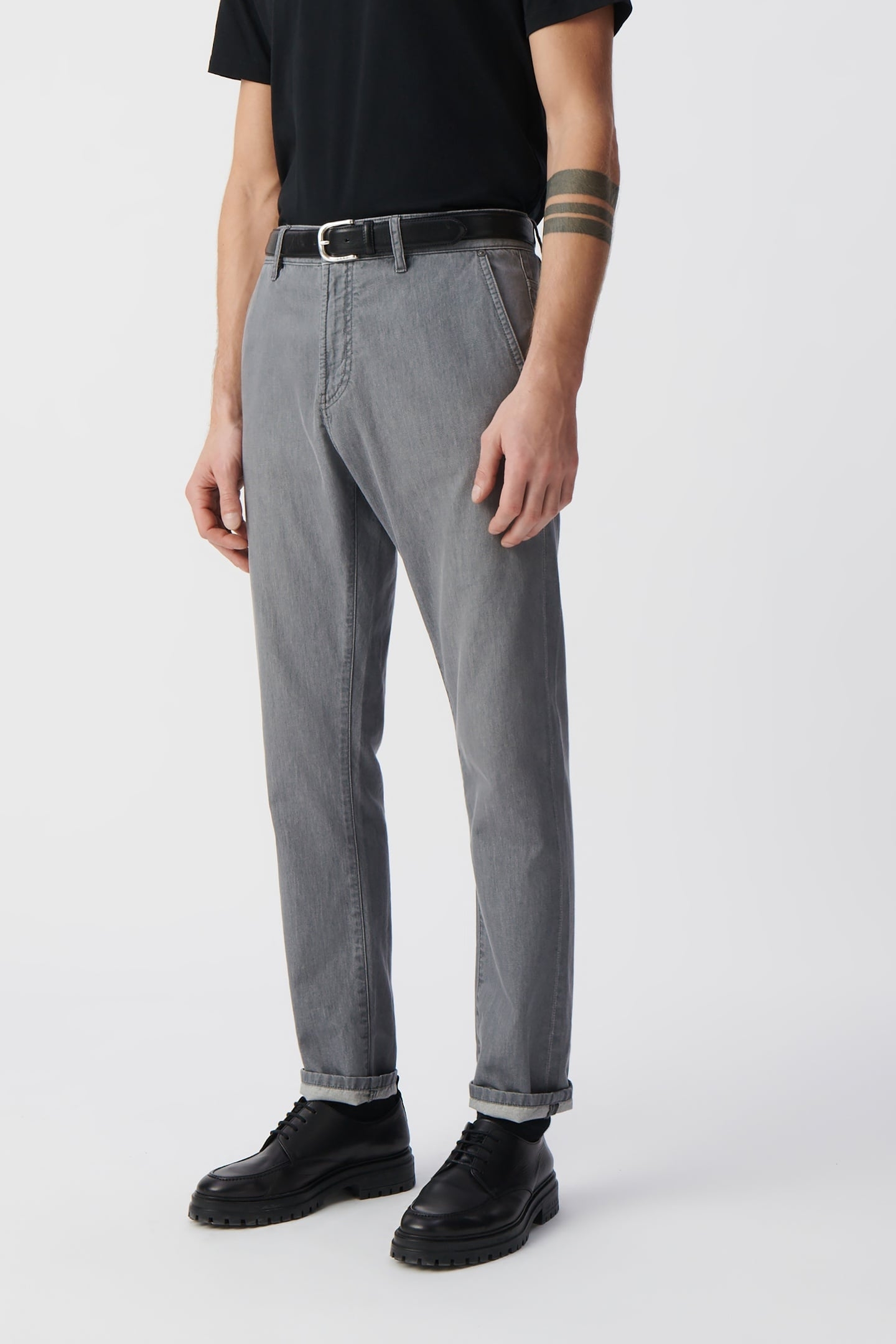 GREY BEN TAPERED JEANS BEN 4