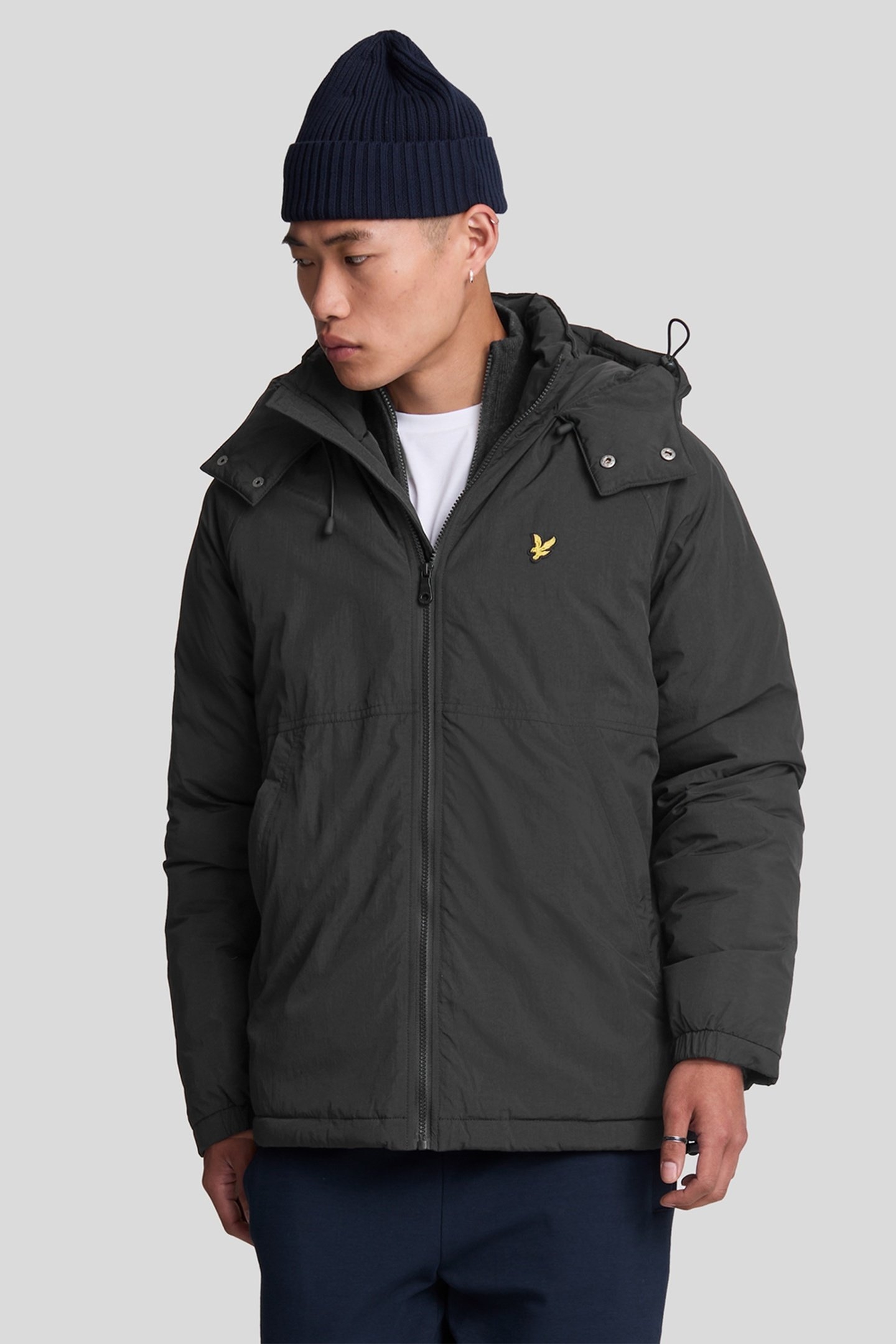PADDED PUFFER JACKET JET BLACK 2
