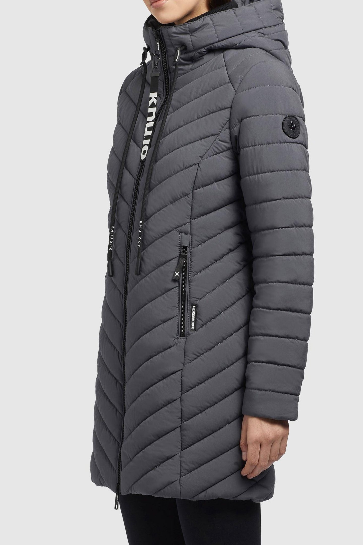 ATINE COAT CHARCOAL 8