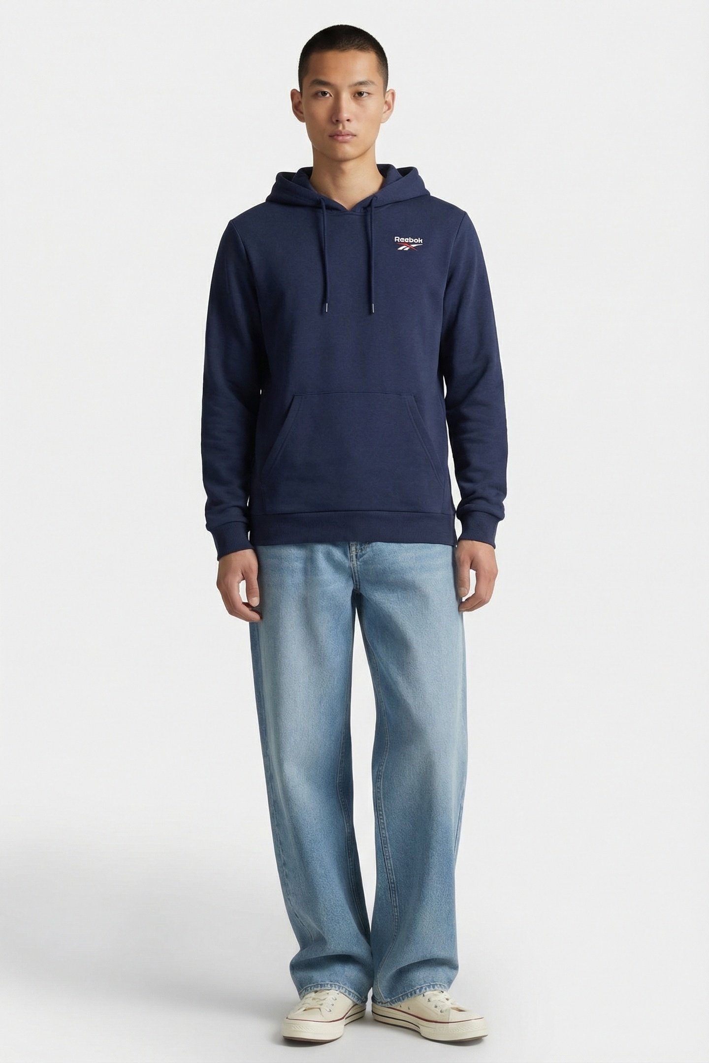 REEBOK IDENTITY SMALL LOGO HOODIE 1