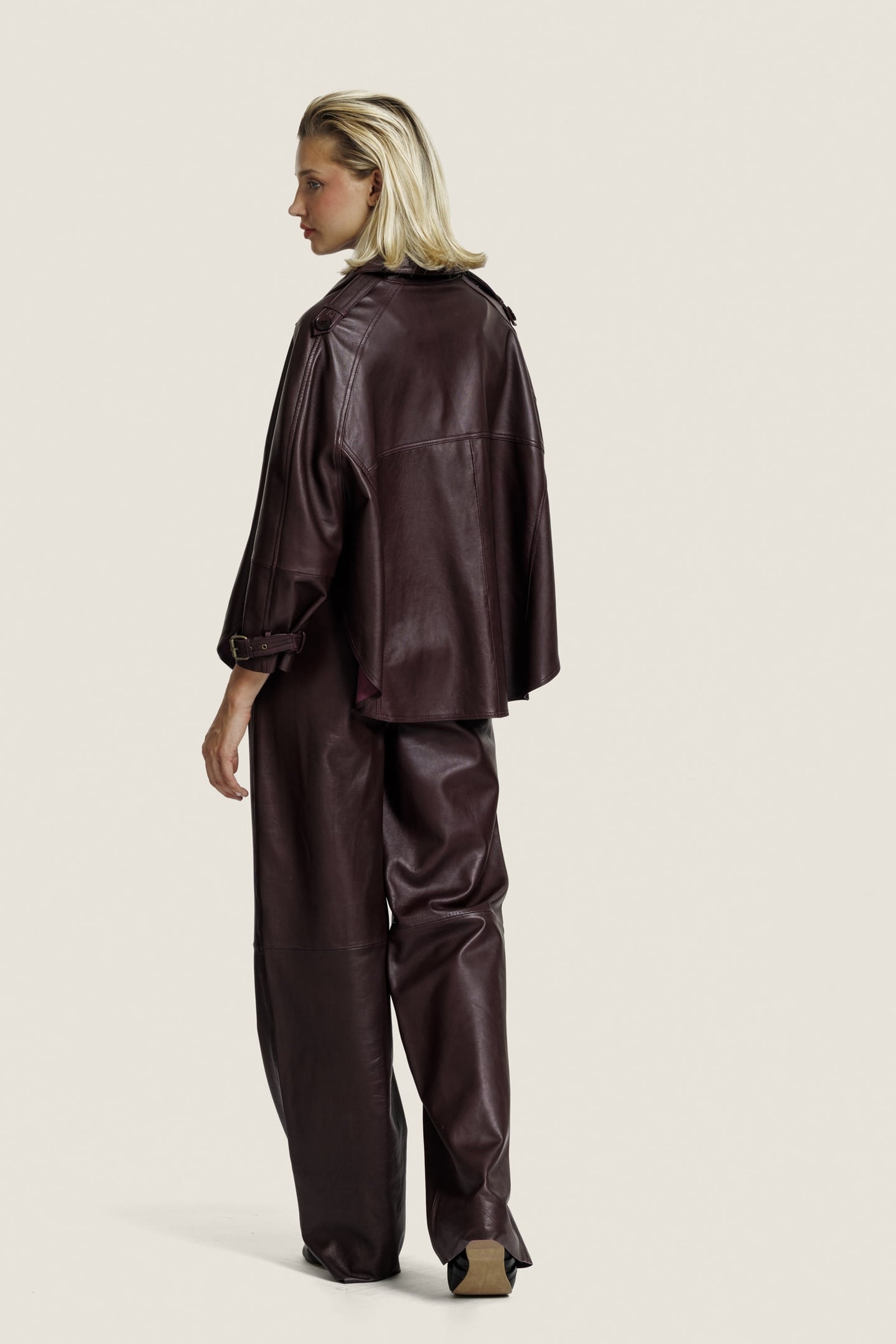 BIBI BLOUSE BURGUNDY 4