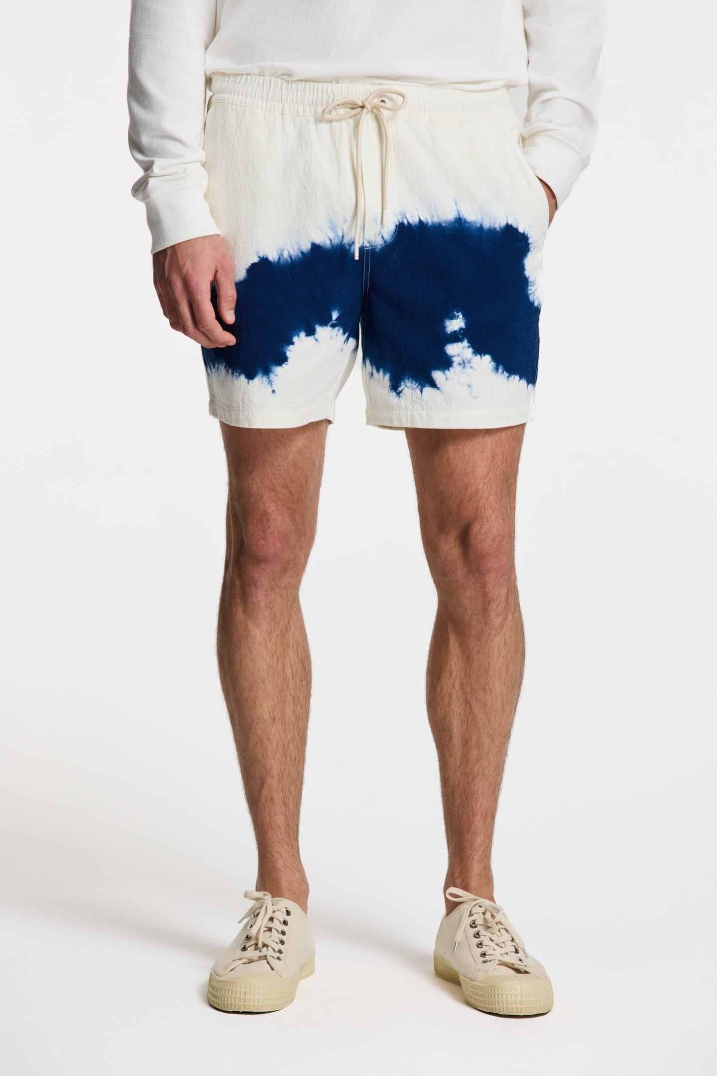 JOSH SHORTS TIE DYE WHITE 1