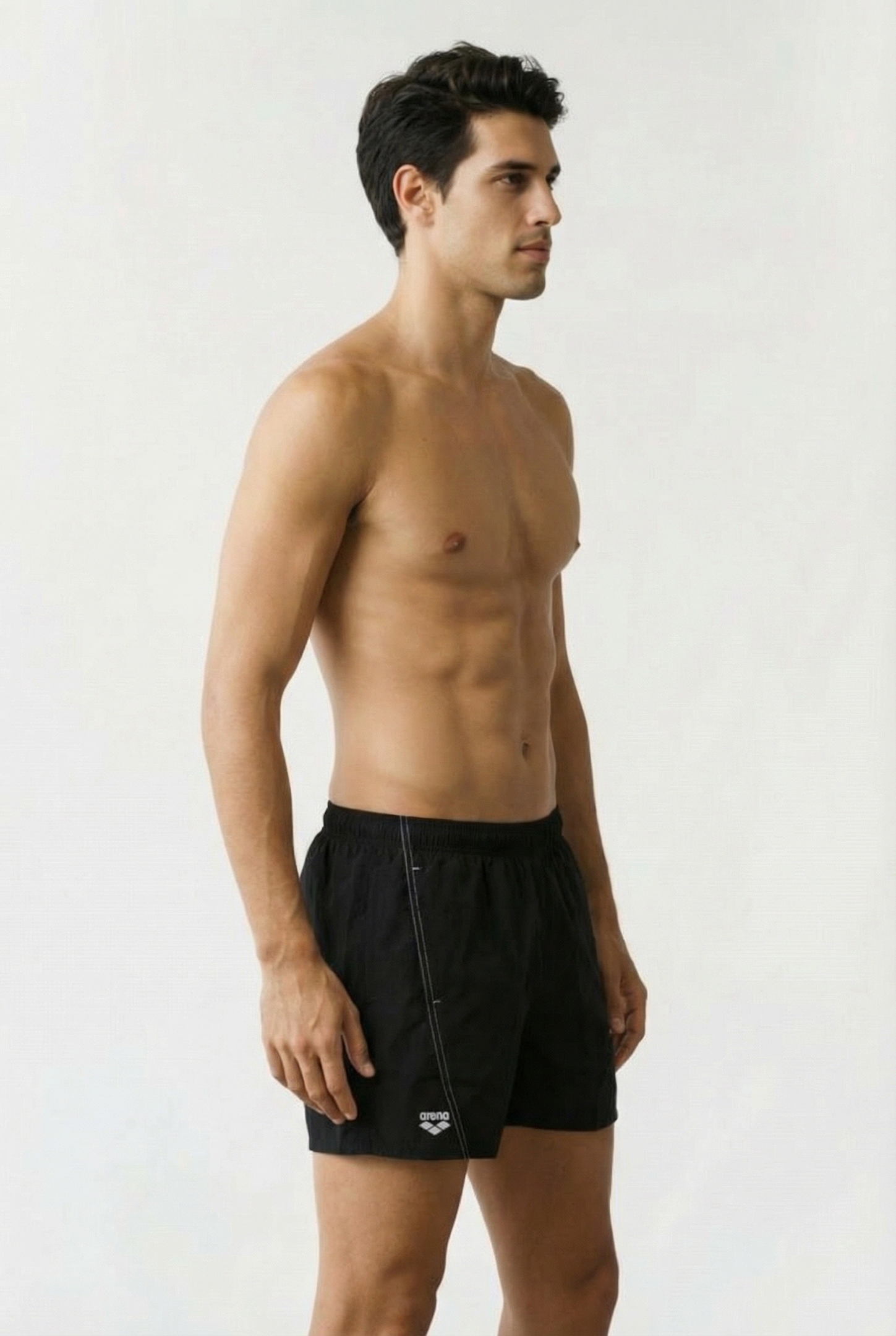 FUNDAMENTALS ARENA LOGO BOXER R BLACK-WHITE 3