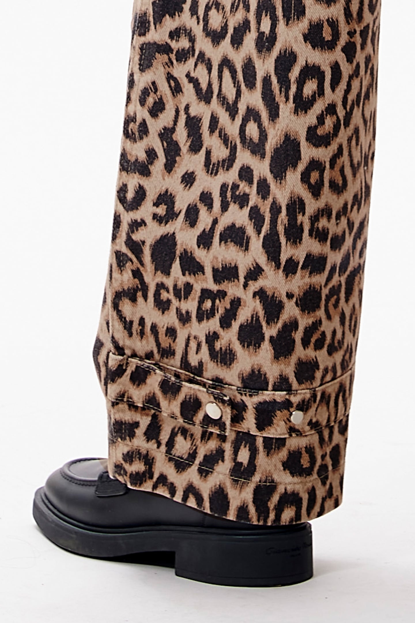 LEOPARD TROUSERS SESAME 6