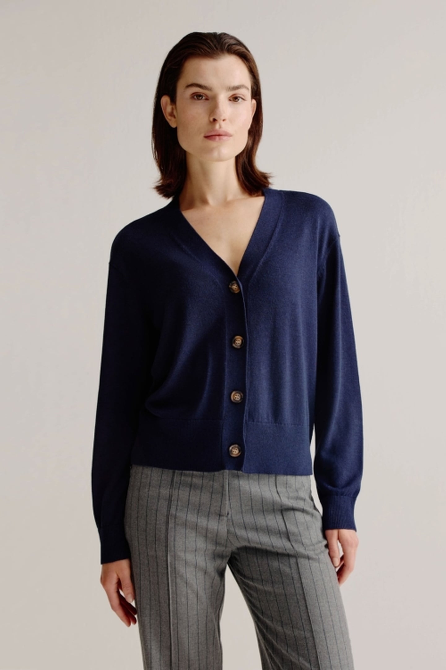 AUGUST CARDIGAN NAVY 1