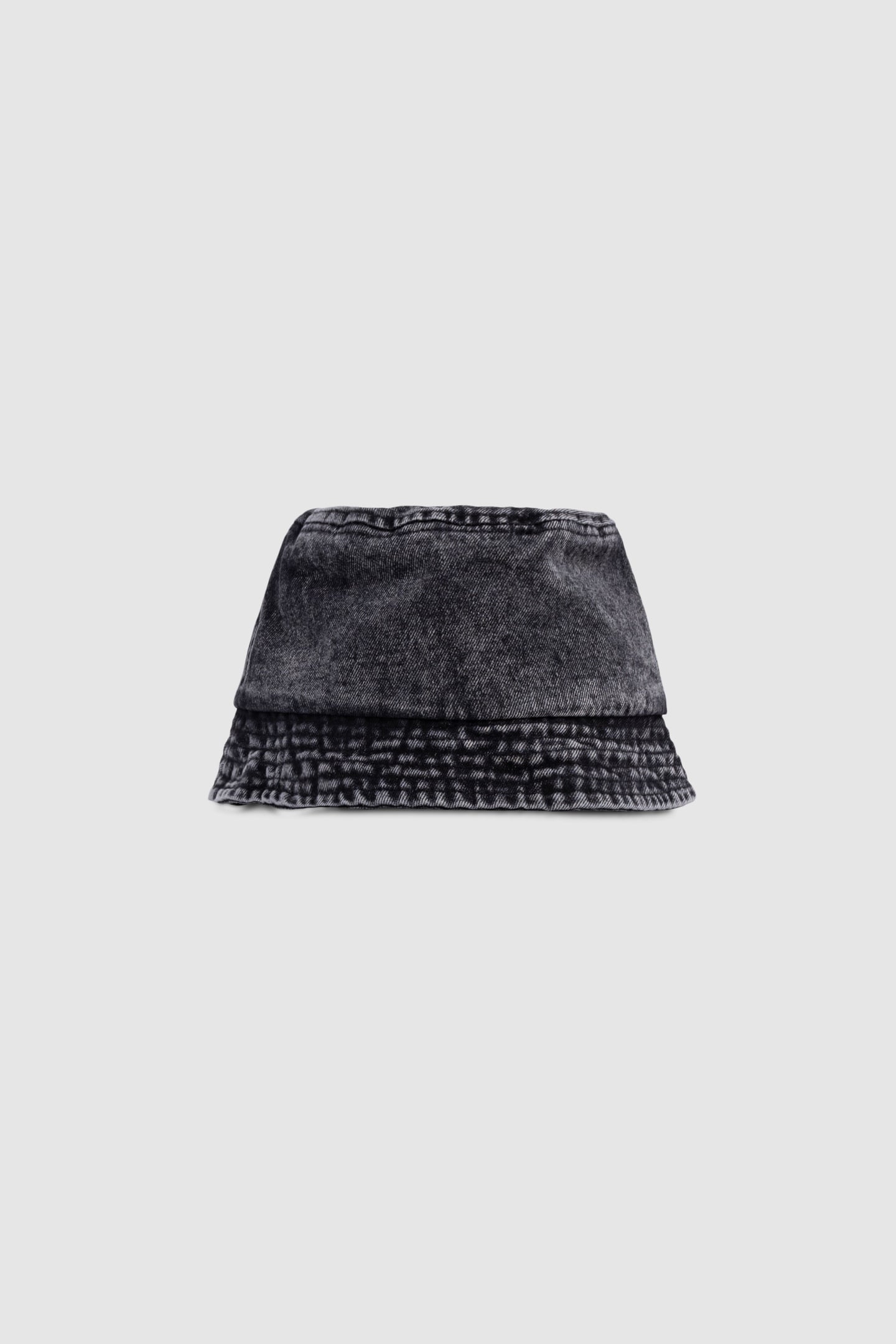 BOB IN GREY DENIM WITH EMBROIDERY 2