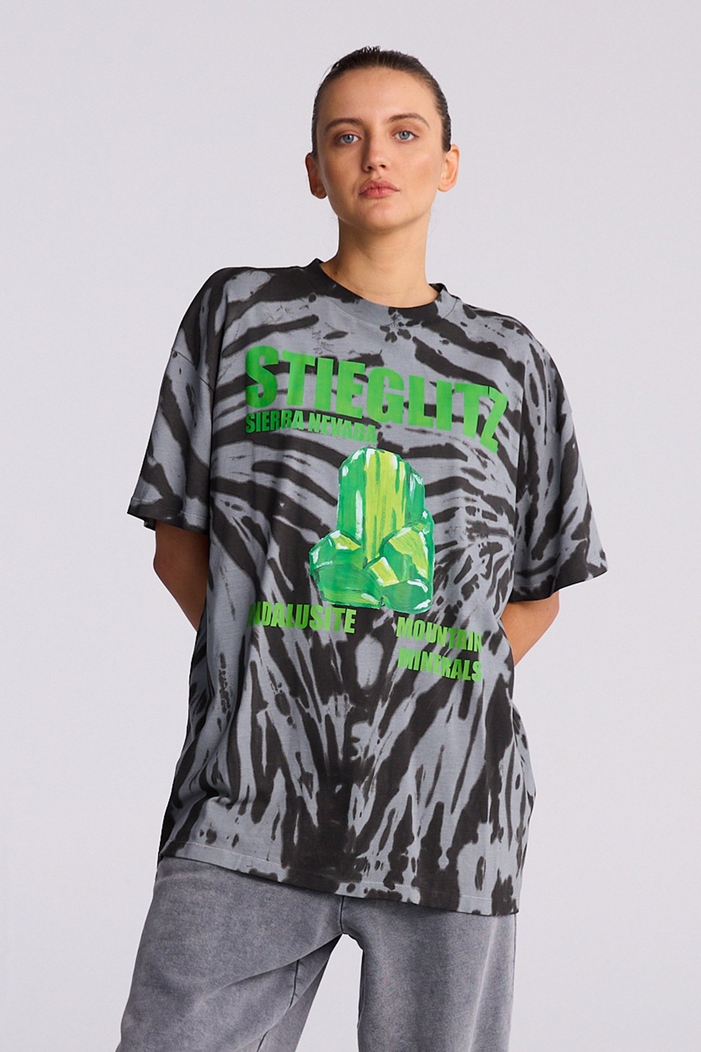 SUELA OVERSIZED T-SHIRT GREY 1