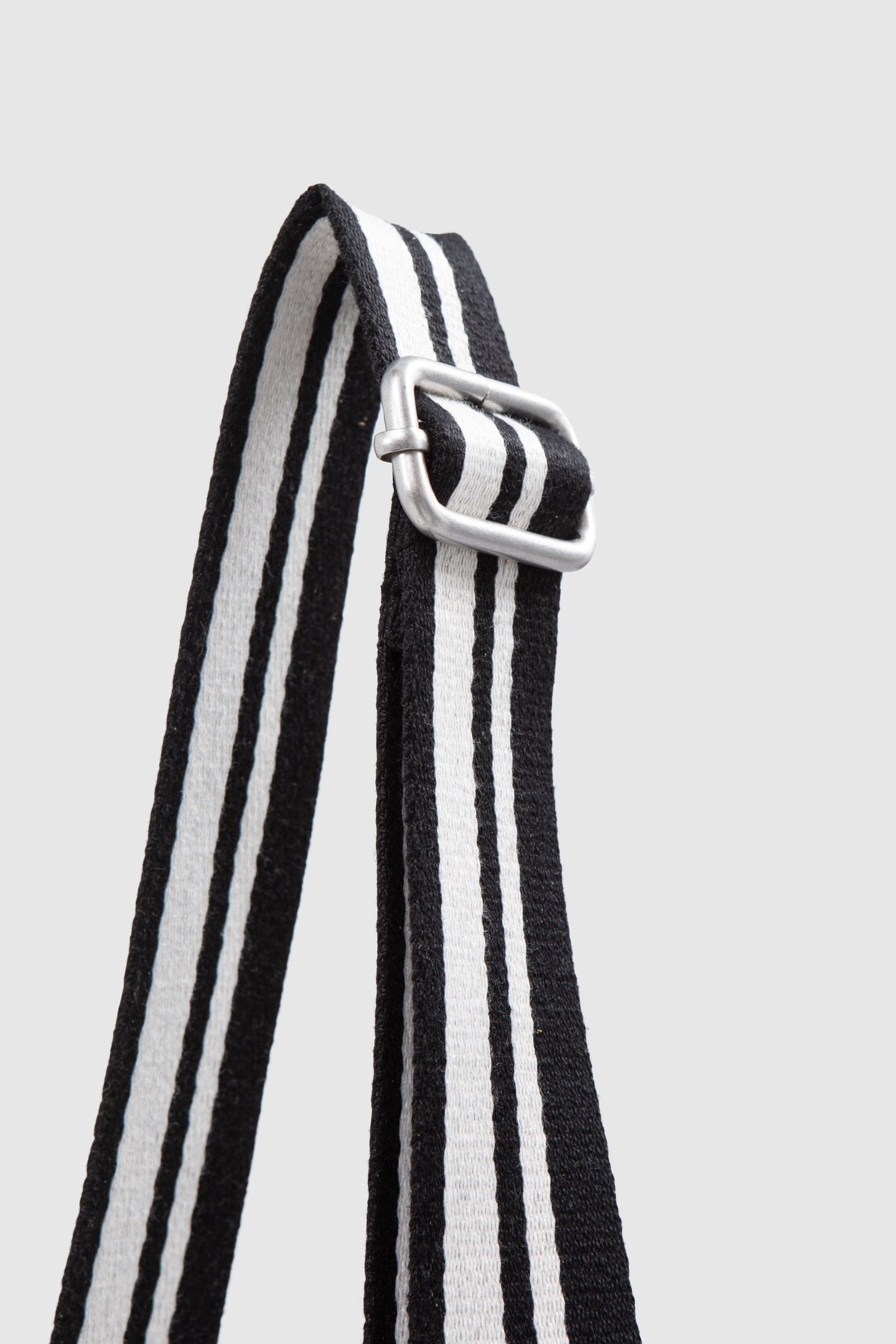 WHITE THE 111 STRAP WITH BLACK STRIPES 2