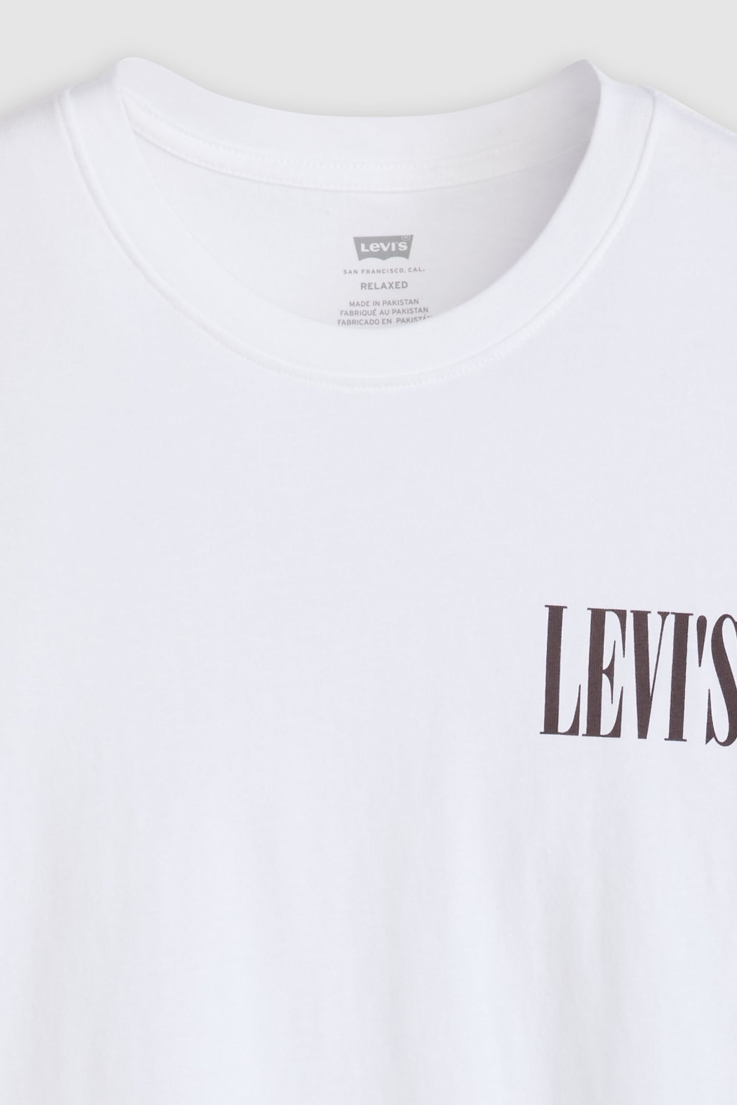 SS RELAXED FIT TEE SSNL SERIF LOGO BRIGH 6