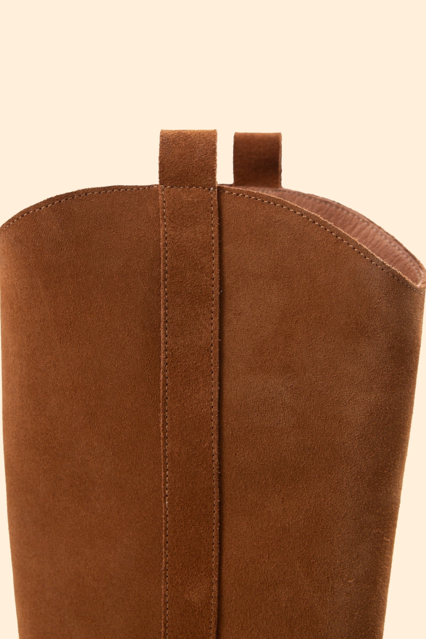 CAMEL SUEDE COWBOY BOOTS CAMEL 7