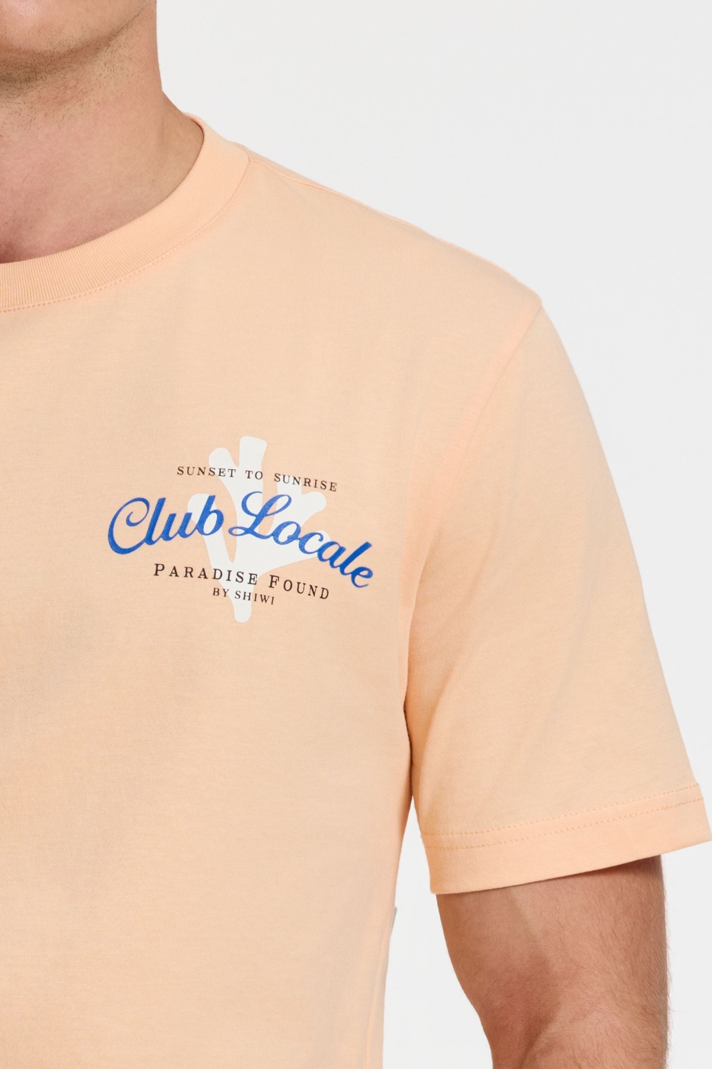 LIAM REGULAR T-SHIRT PARADISE ORANGE PEACHES 8