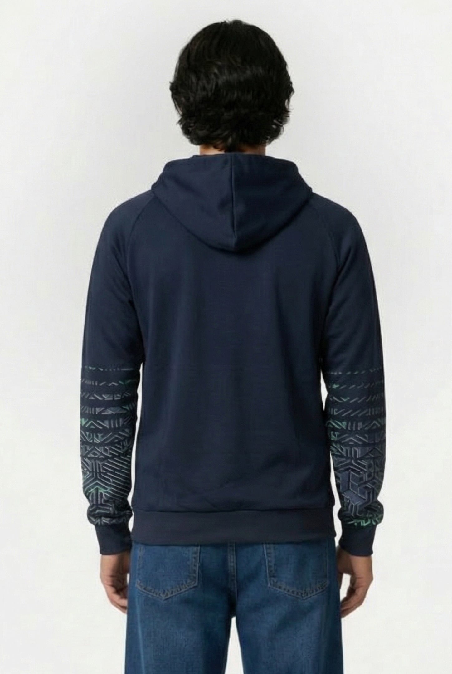 UNISEX HOODED SWEAT LOGO NAVY-KIKKO PRO NAVY 3