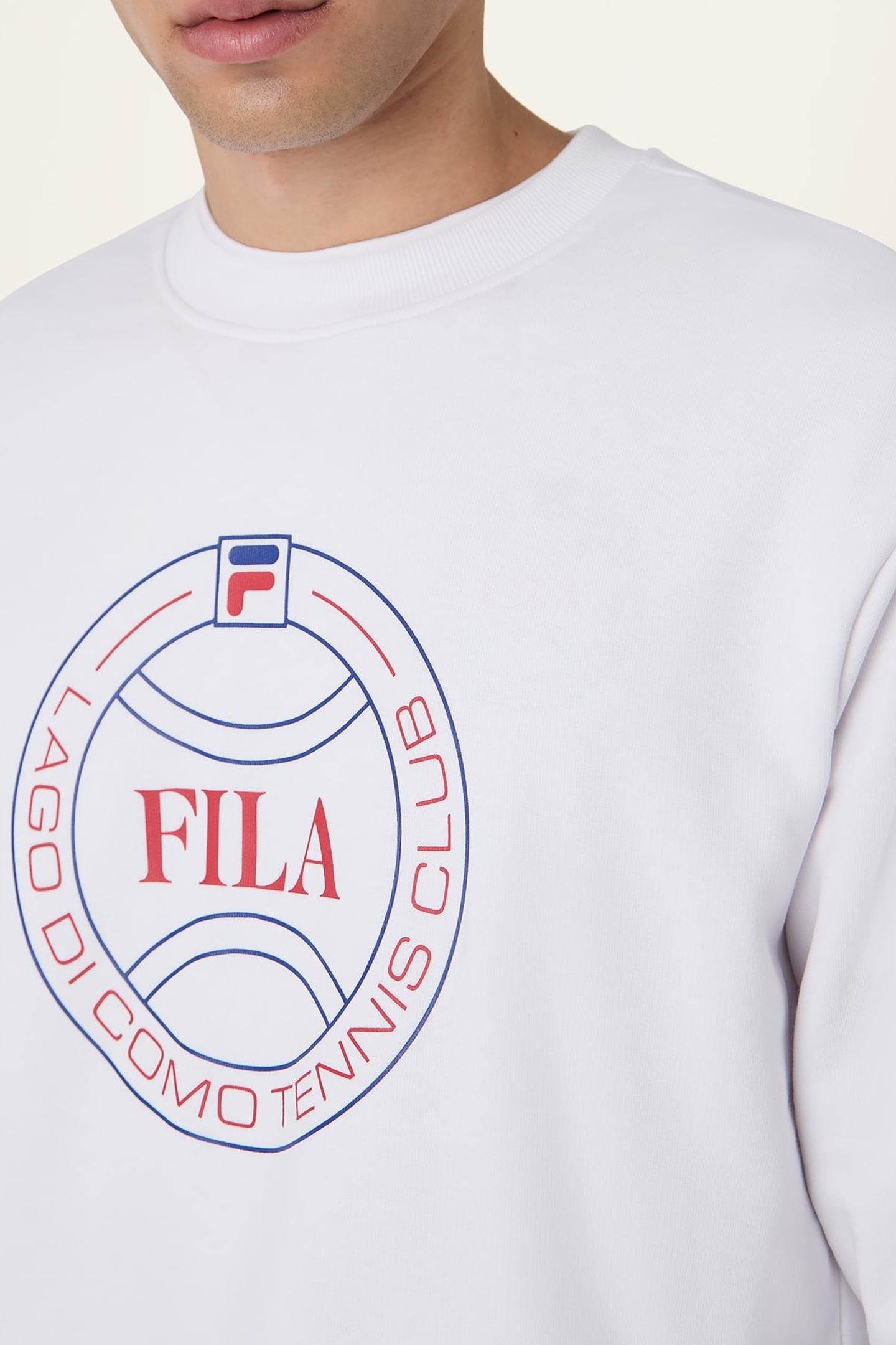 PARELLA RELAXED GRAPHIC SWEATSHIRT BRIGHT WHITE 6