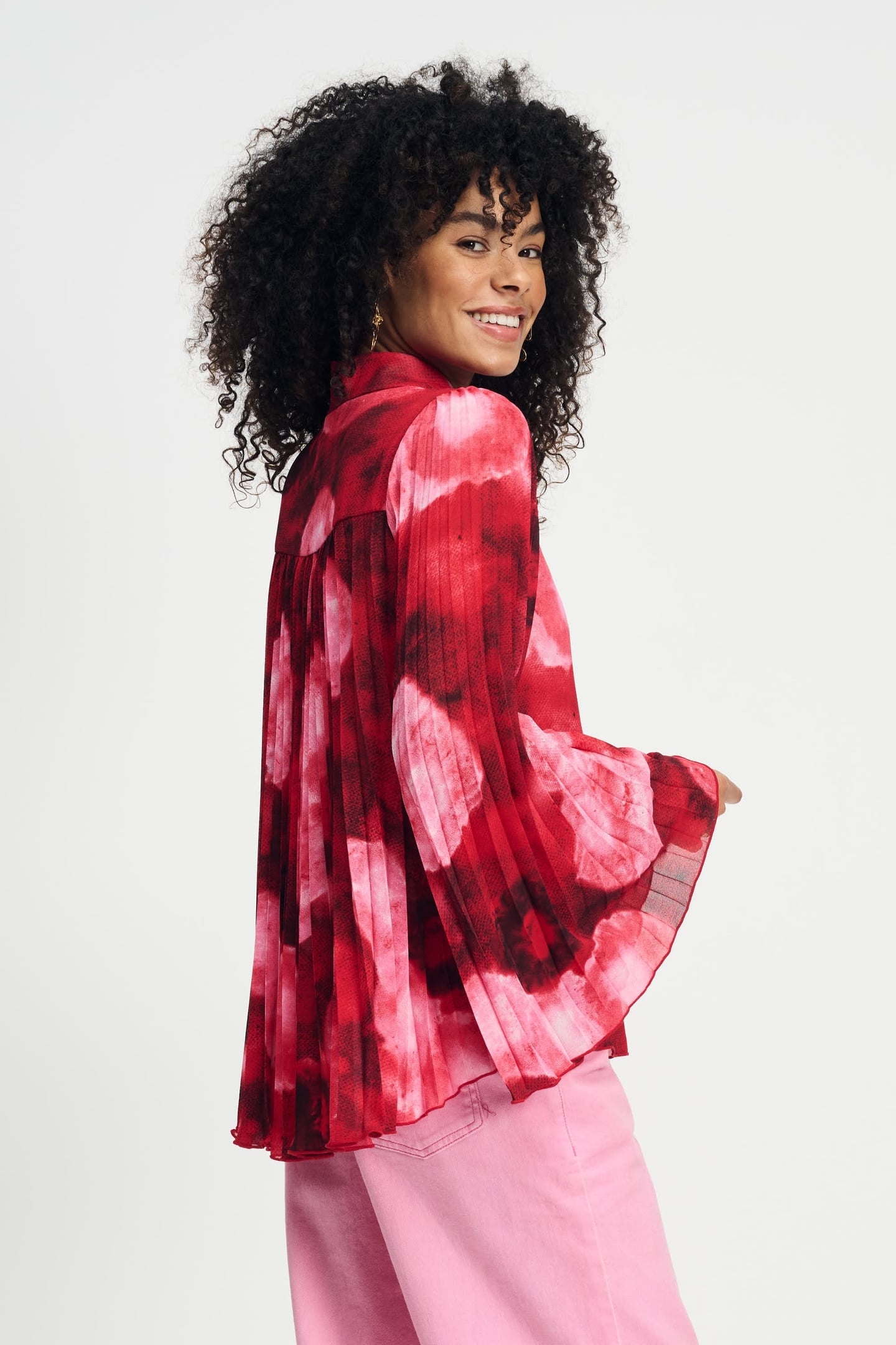 BLOUSE - SUMMER BLISS RED 3