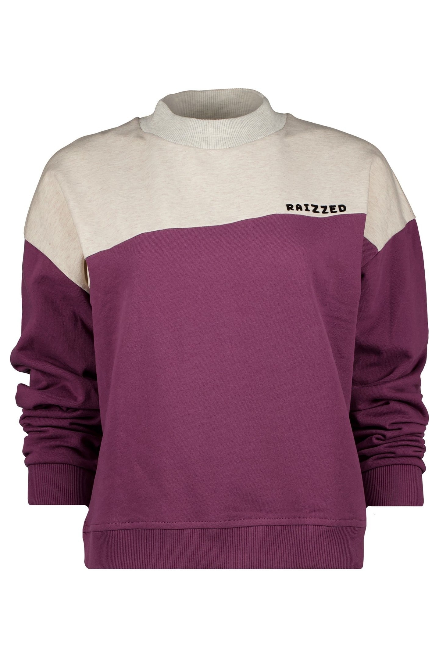 NADIA LONG SLEEVE AUBERGINE RED 4