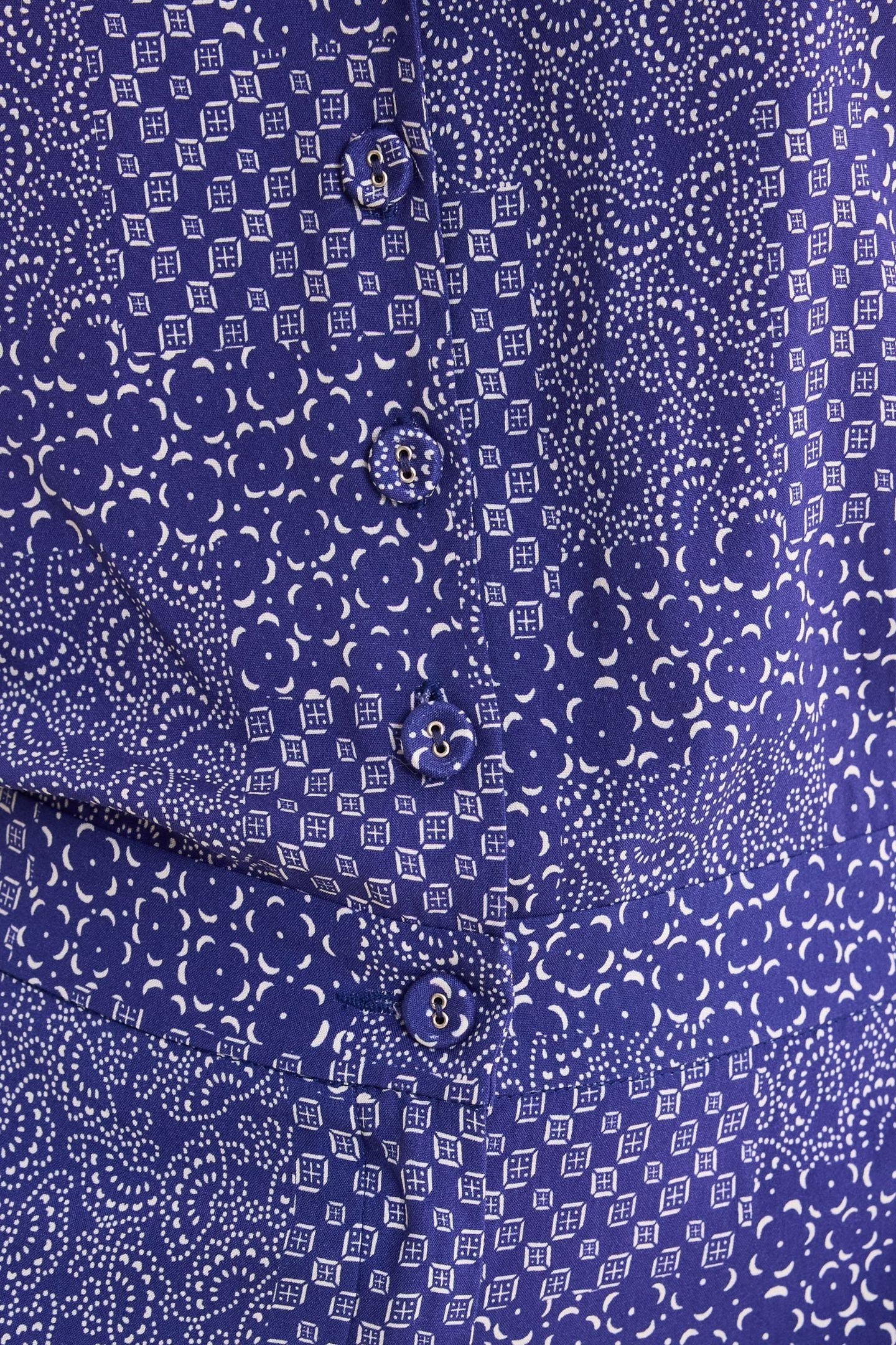 NAVY PATCHWORK GRAPHIC JUMPSUIT MARINE 7