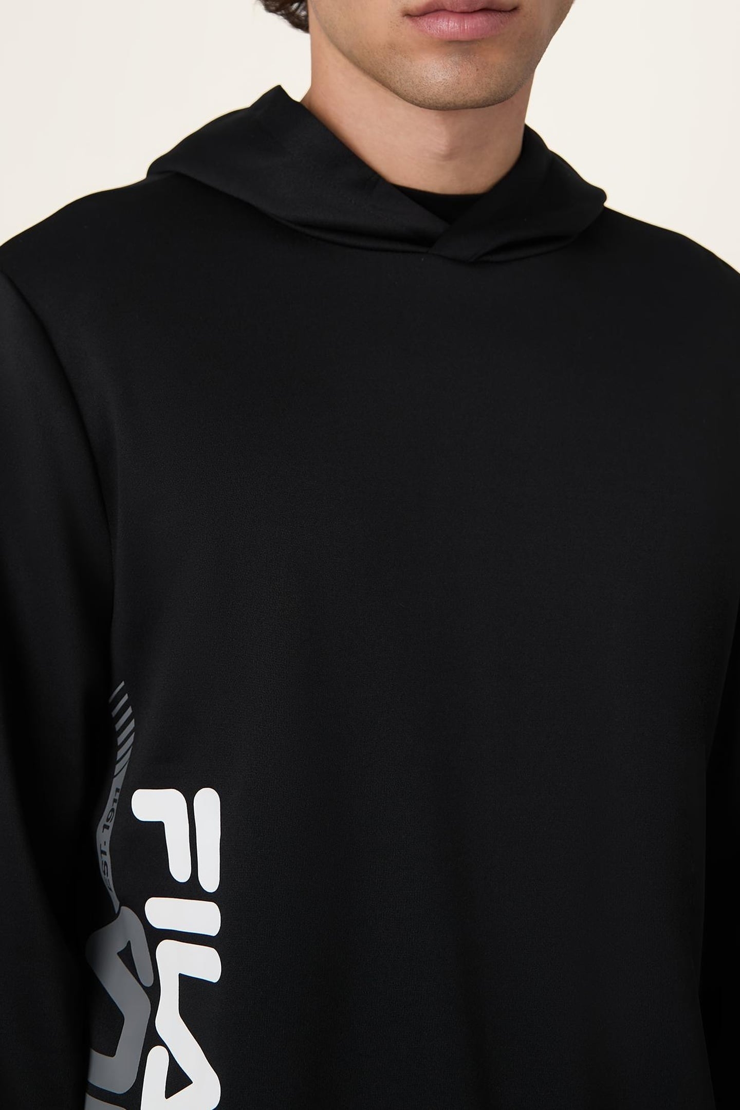 MANTA REGULAR GRAPHIC HOODIE BLACK 6